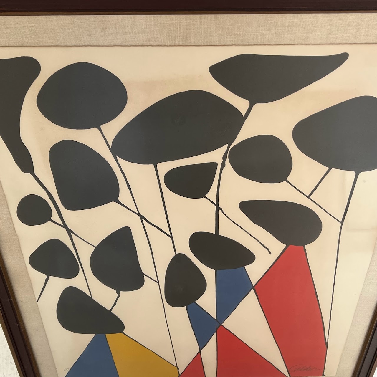 Alexander Calder Signed Lithograph #2