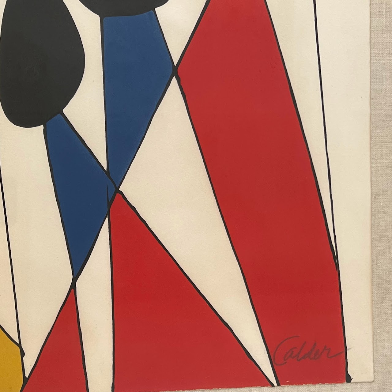 Alexander Calder Signed Lithograph #2