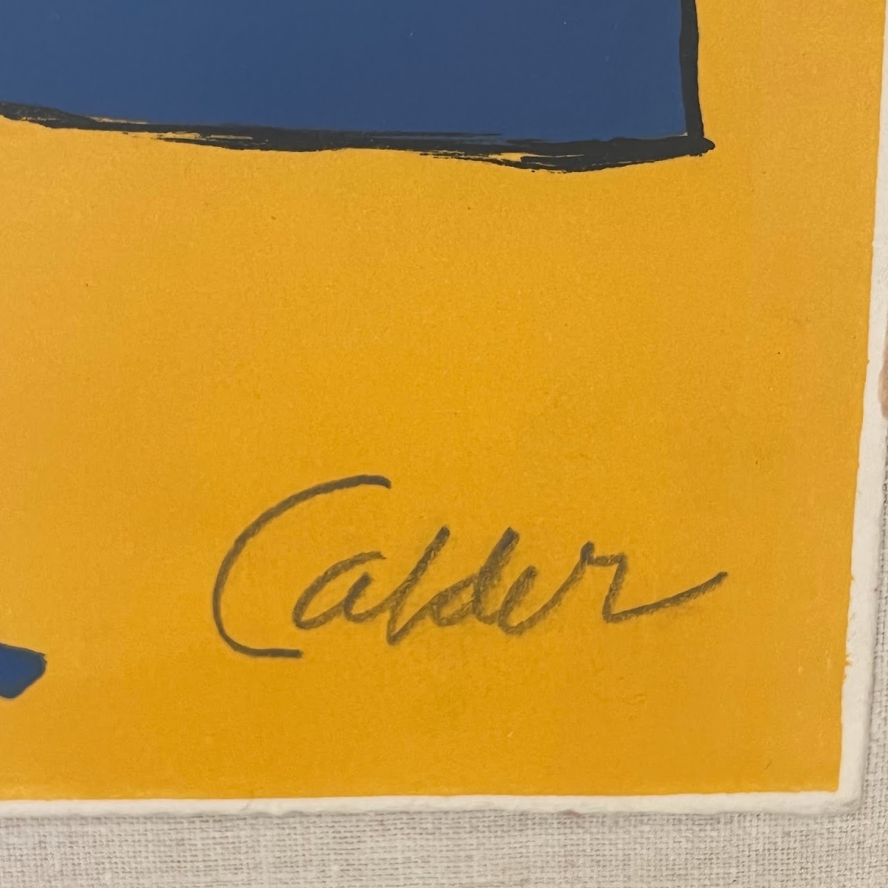 Alexander Calder Signed Lithograph #3