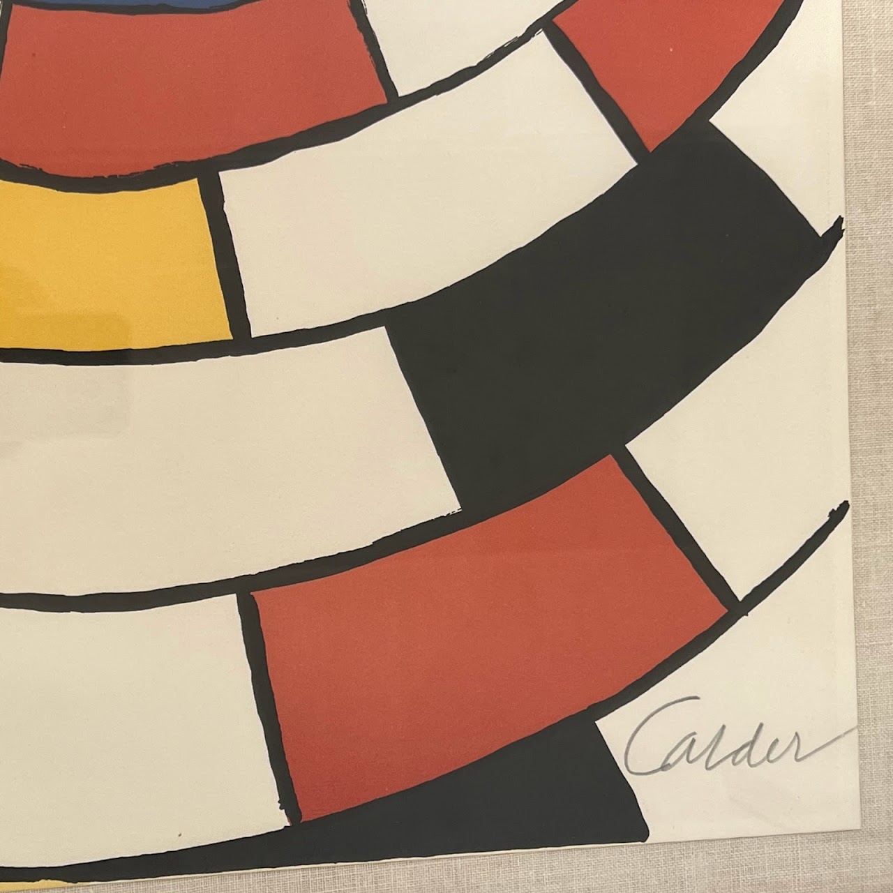 Alexander Calder Signed Lithograph #4