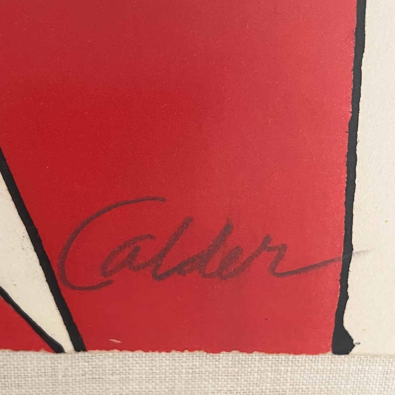 Alexander Calder Signed Lithograph #2