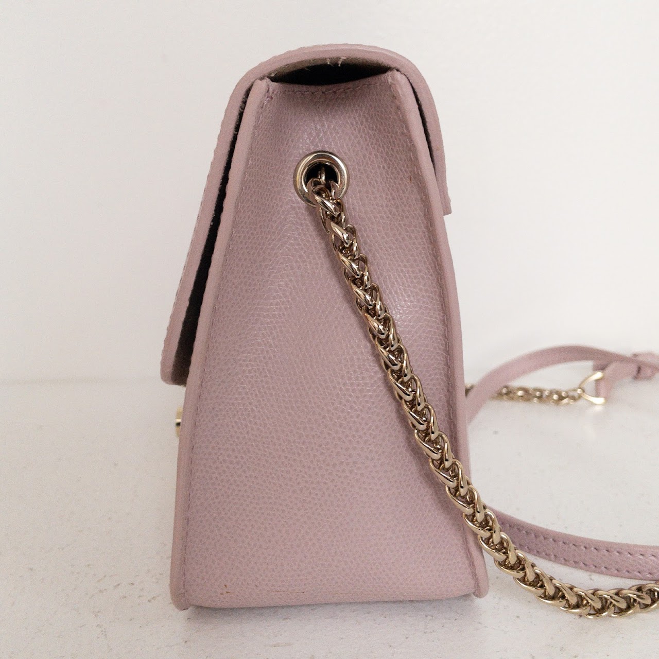 Furla Pink Leather Crossbody