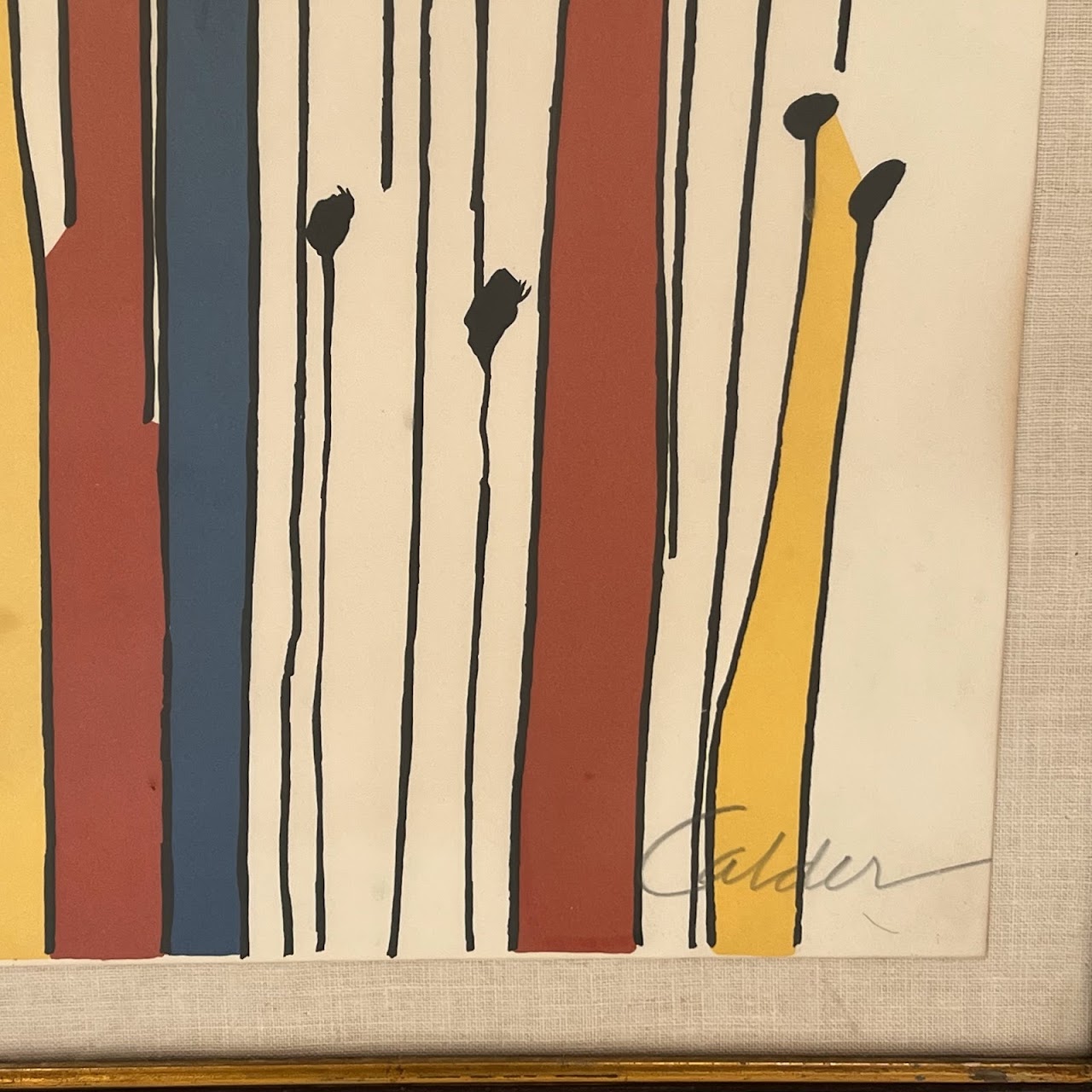 Alexander Calder Signed Lithograph #1