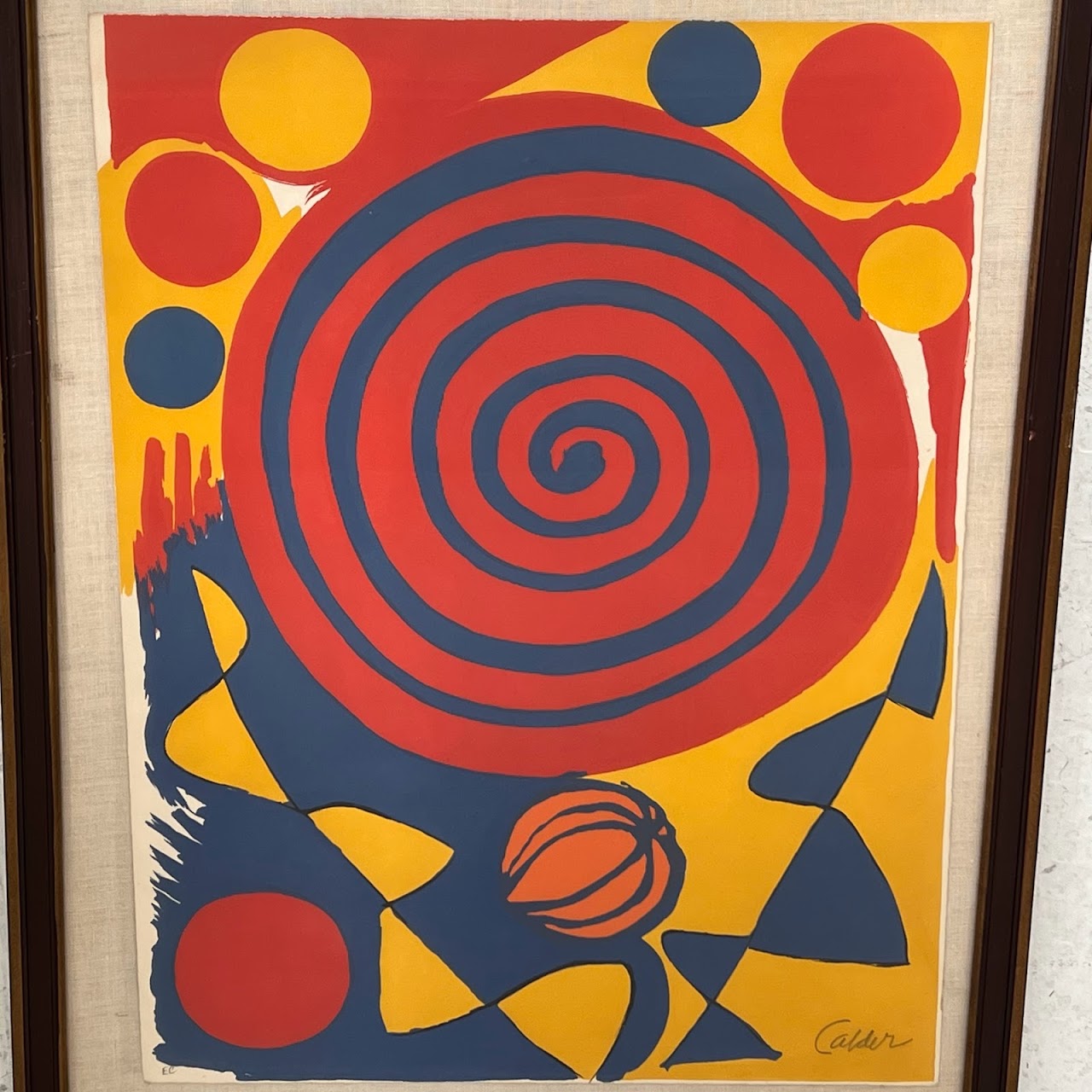 Alexander Calder Signed Lithograph #3