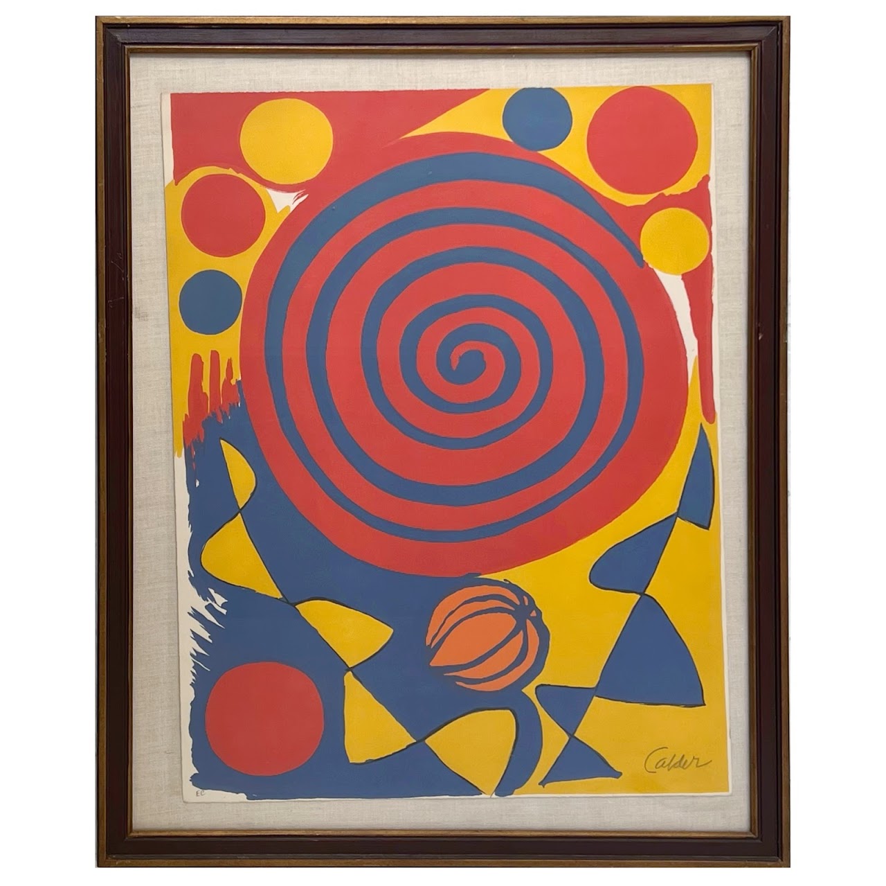 Alexander Calder Signed Lithograph #3