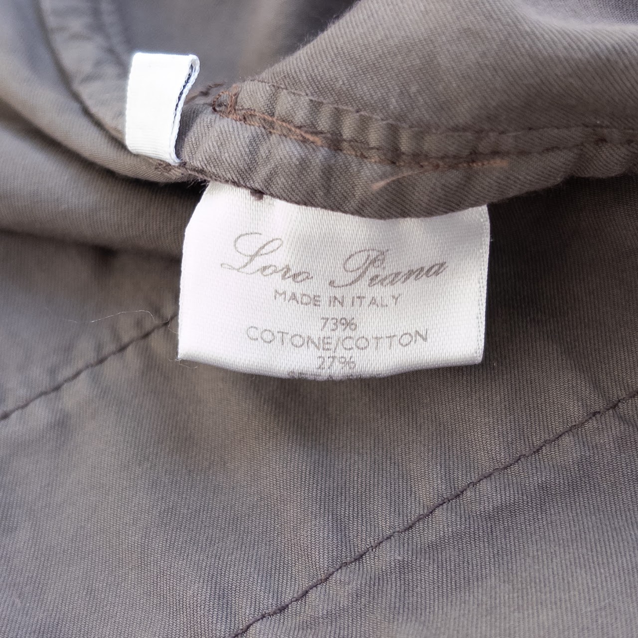 Loro Piana Cotton and Silk Windbreaker