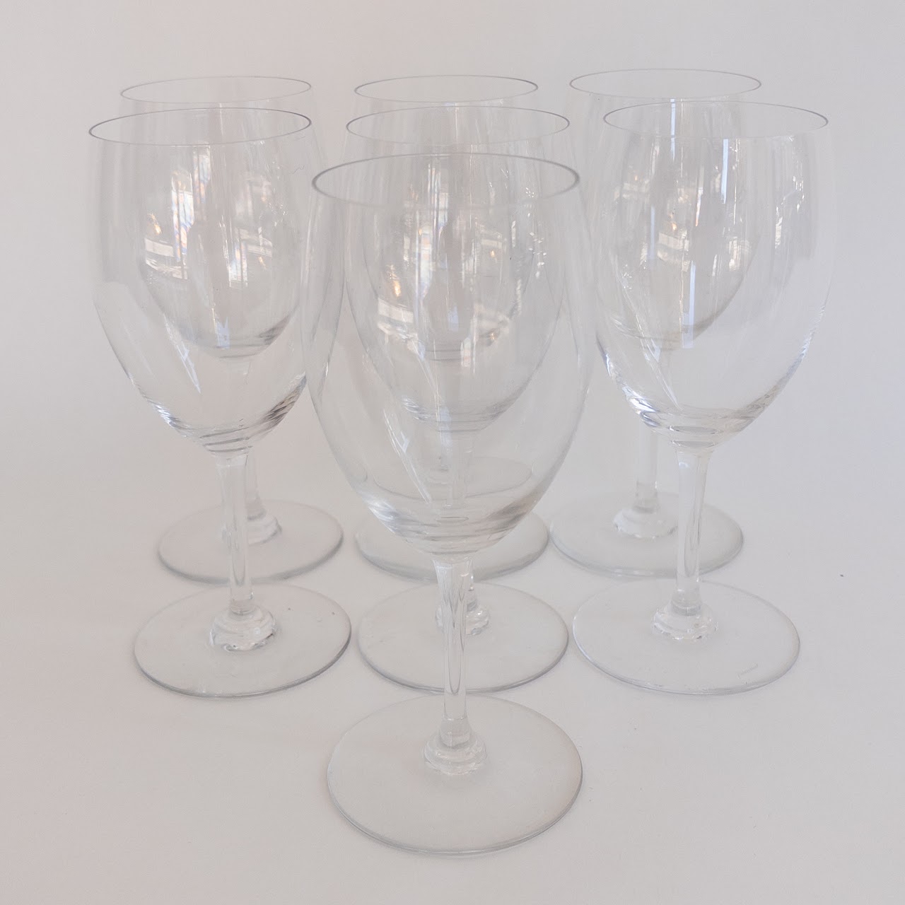 Baccarat Crystal 6.5" Wineglass Set of Seven