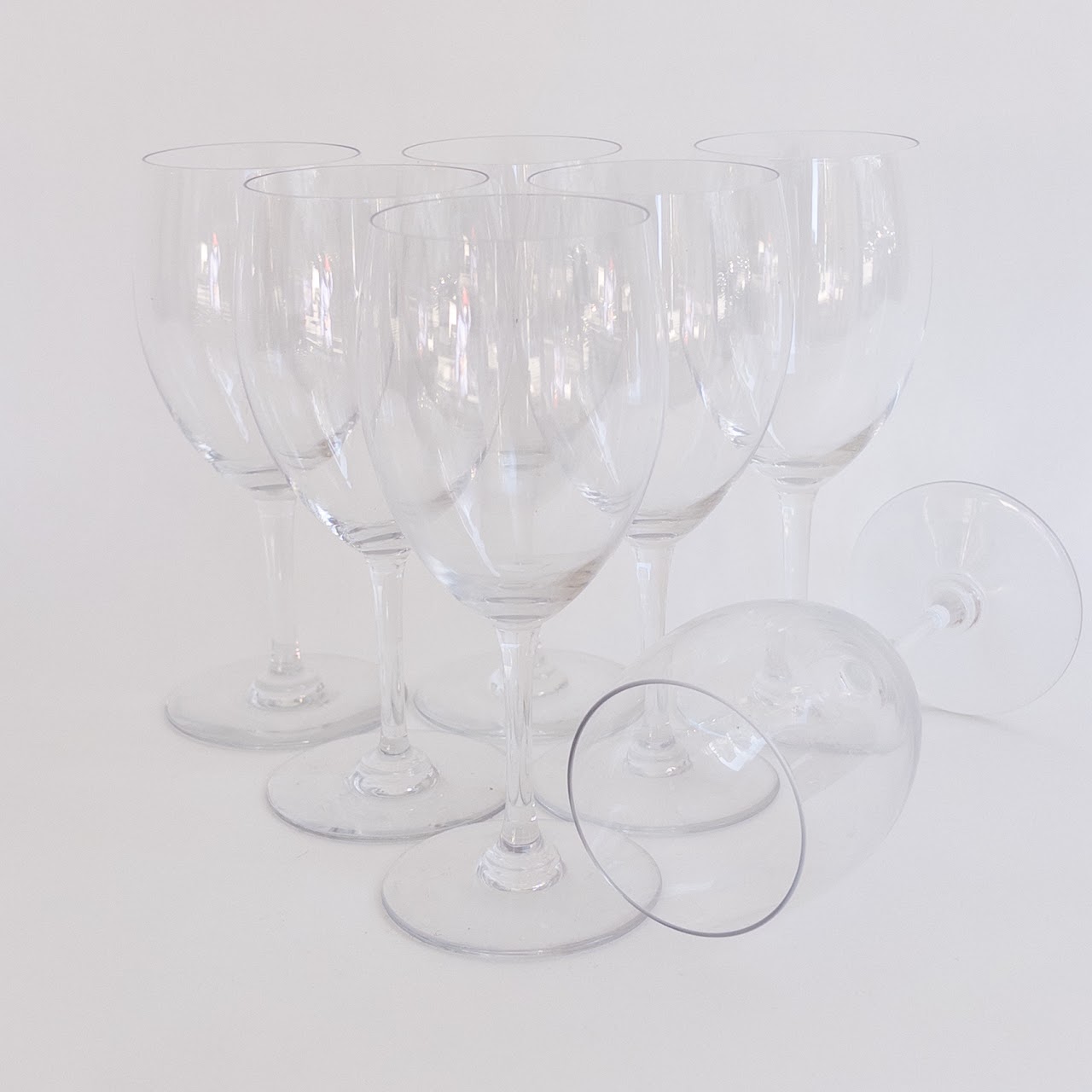 Baccarat Crystal 6.5" Wineglass Set of Seven