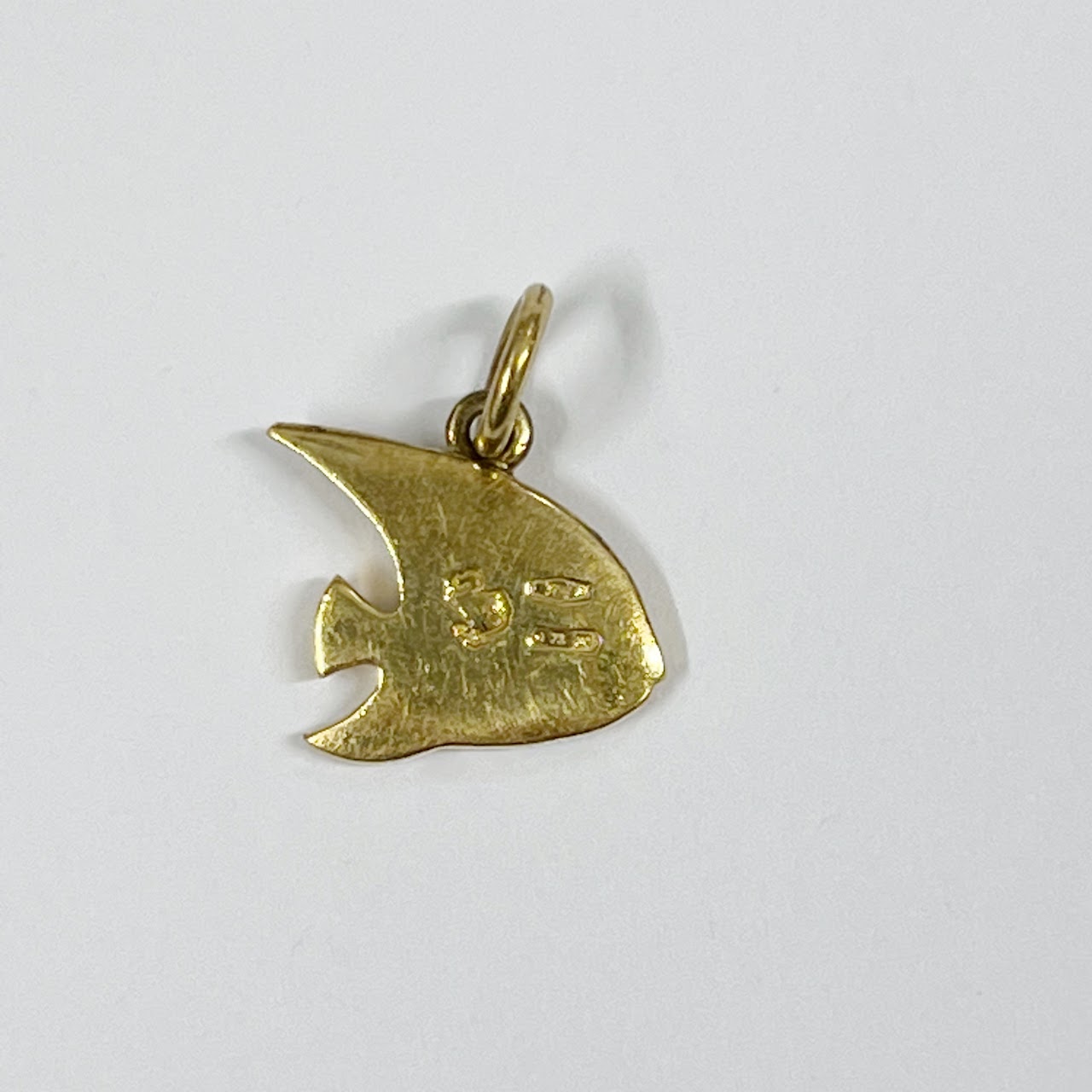 18K Gold Sea Life Pendant Trio