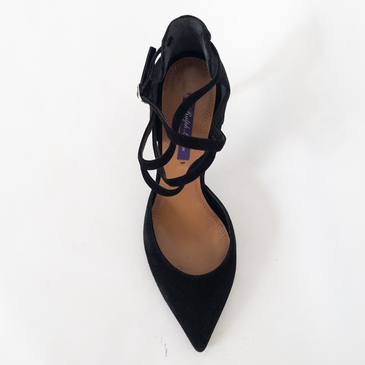 Ralph Lauren Purple Label Suede Pumps