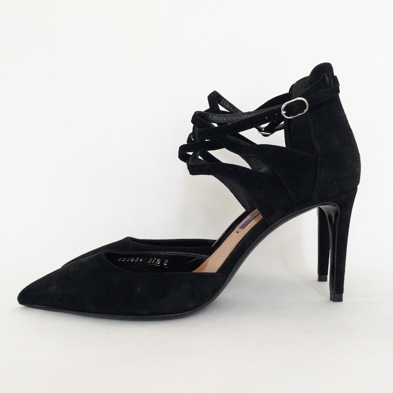 Ralph Lauren Purple Label Suede Pumps