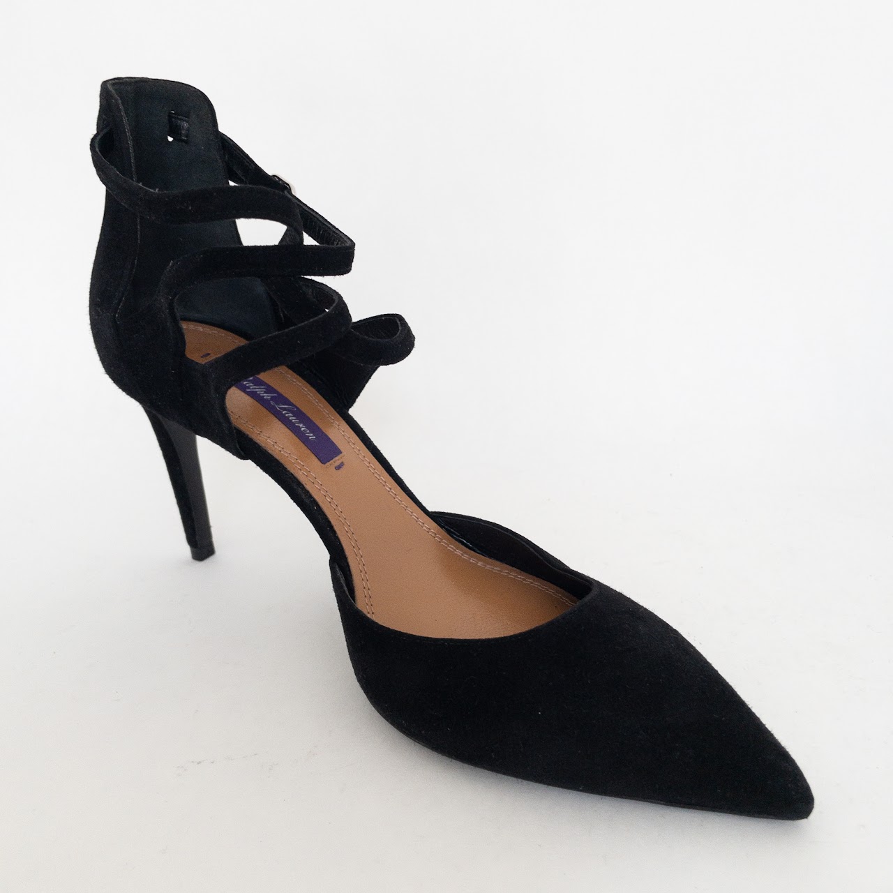 Ralph Lauren Purple Label Suede Pumps