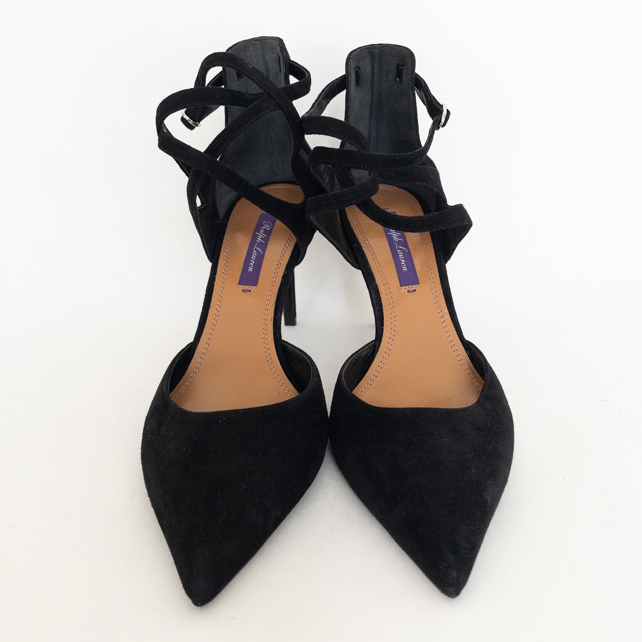 Ralph Lauren Purple Label Suede Pumps