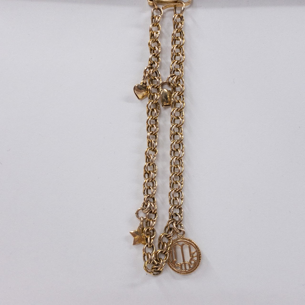 14K Gold Charm Bracelet