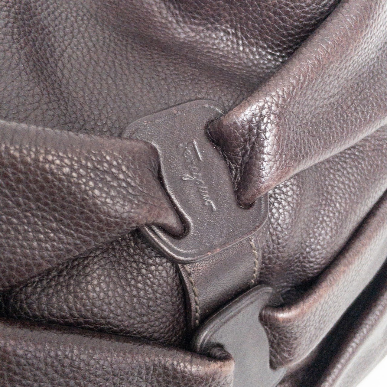 Salvatore Ferragamo Leather Hobo Bag