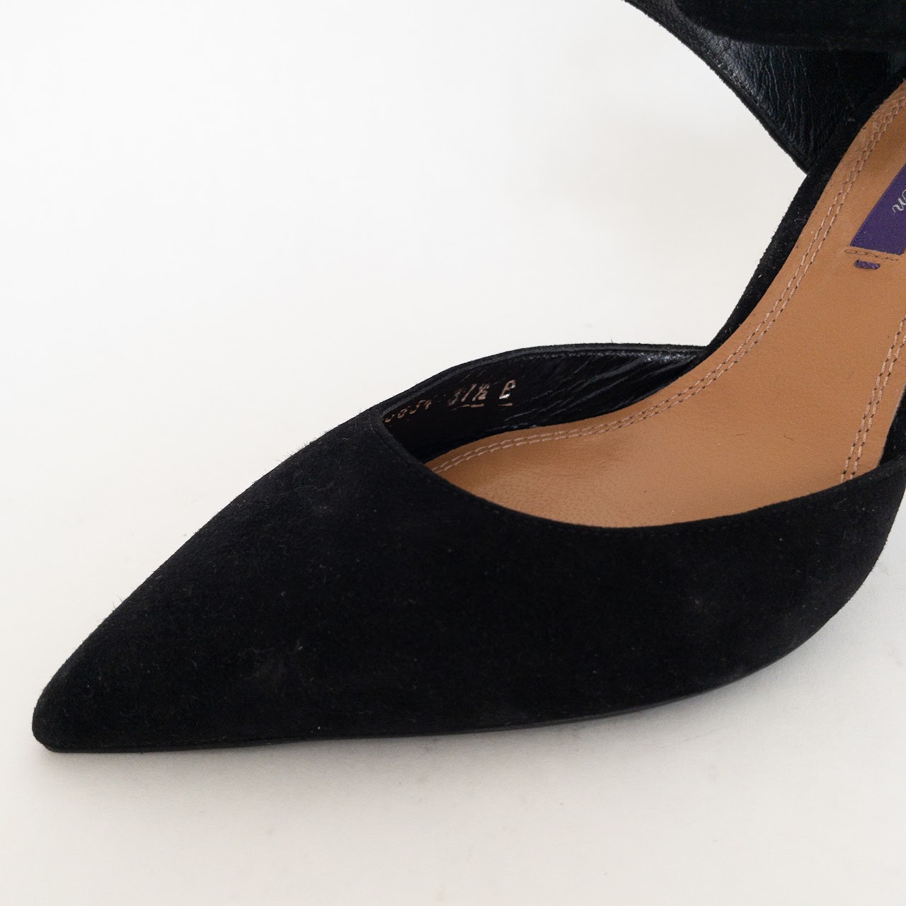 Ralph Lauren Purple Label Suede Pumps