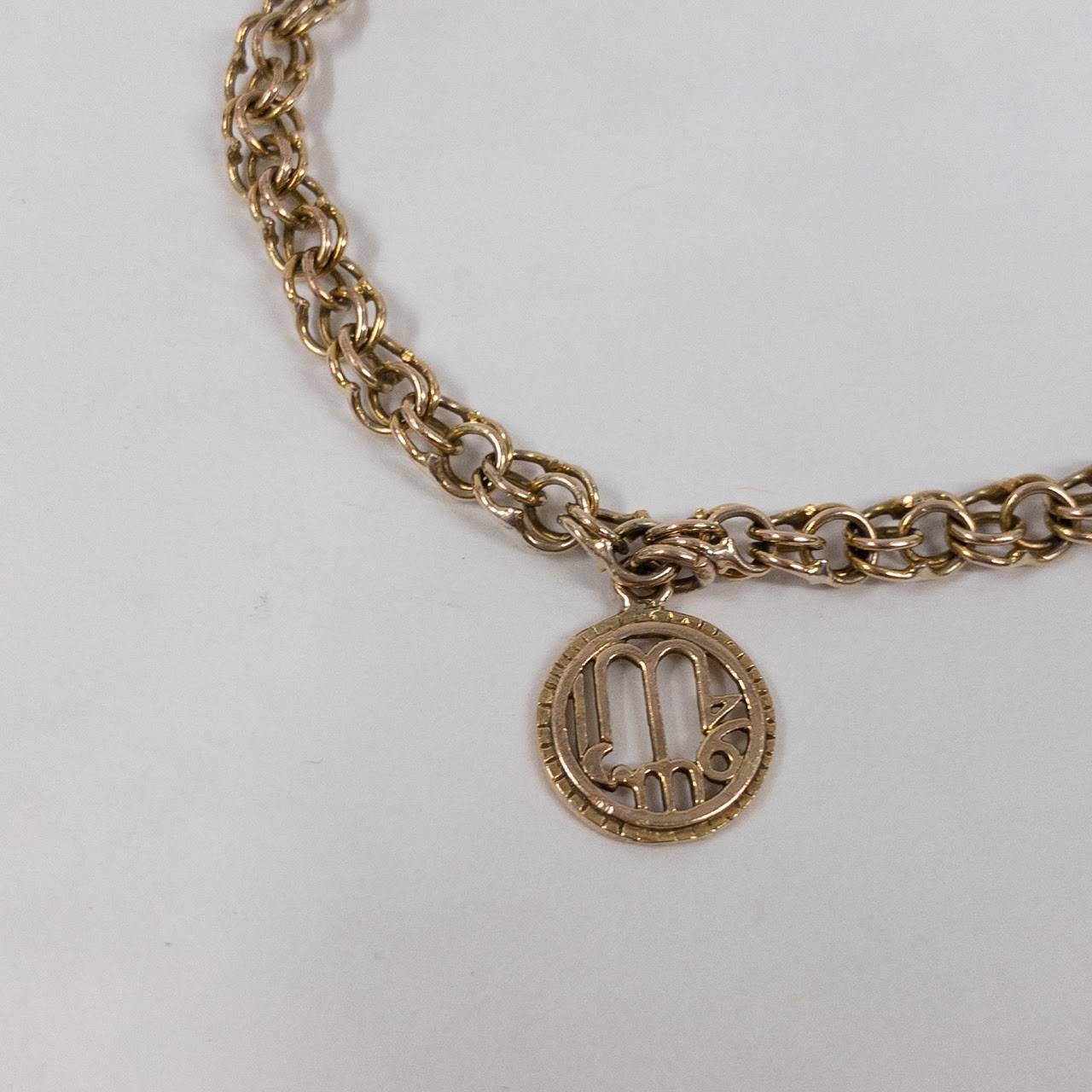 14K Gold Charm Bracelet