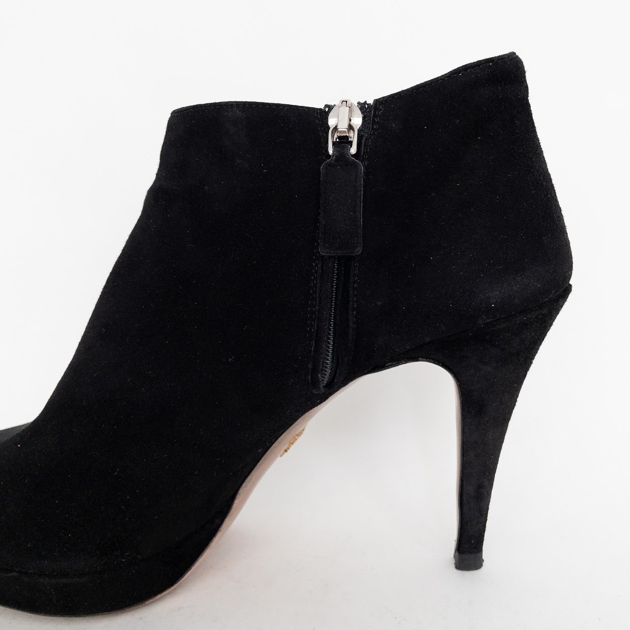 Prada Suede Ankle Boots