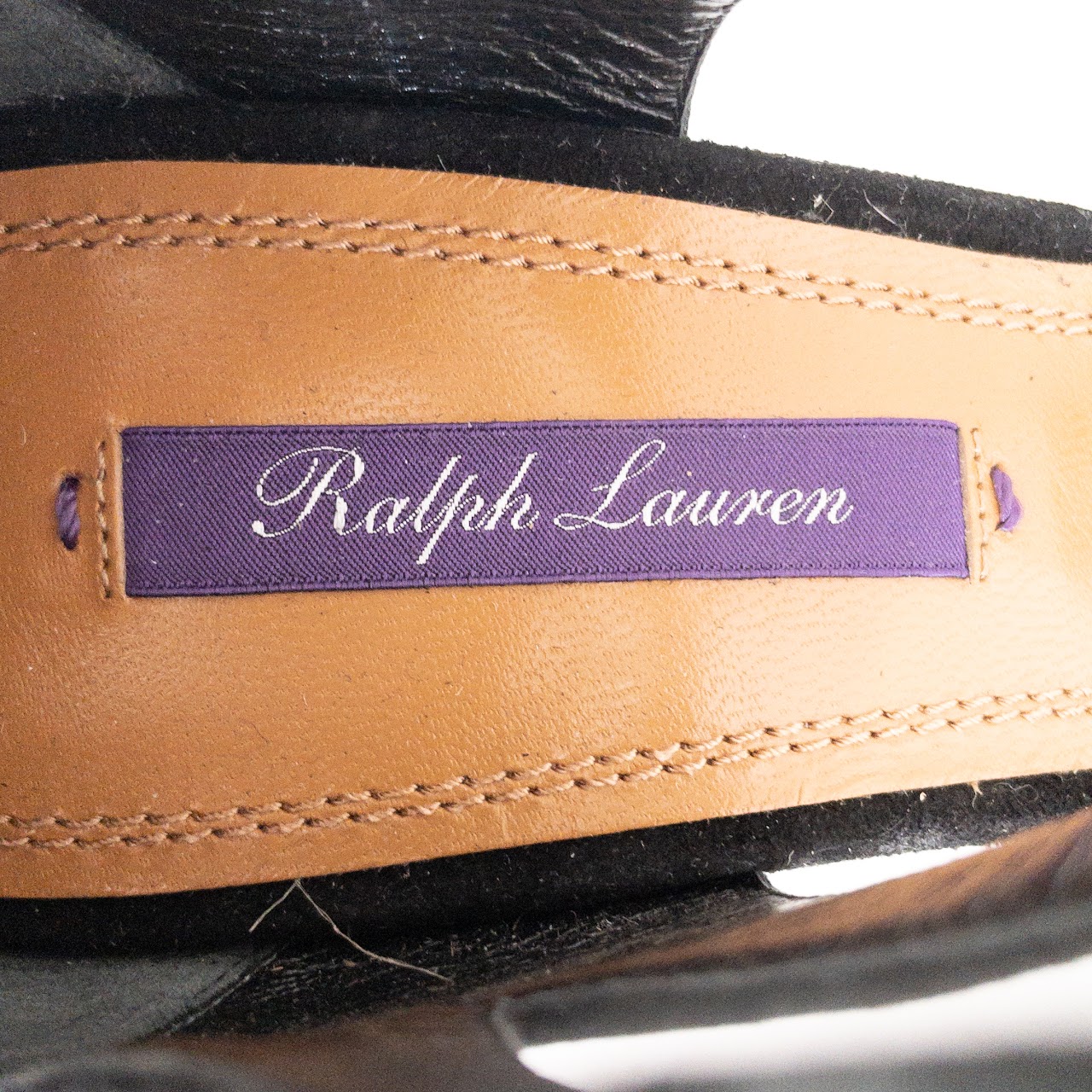 Ralph Lauren Purple Label Suede Pumps