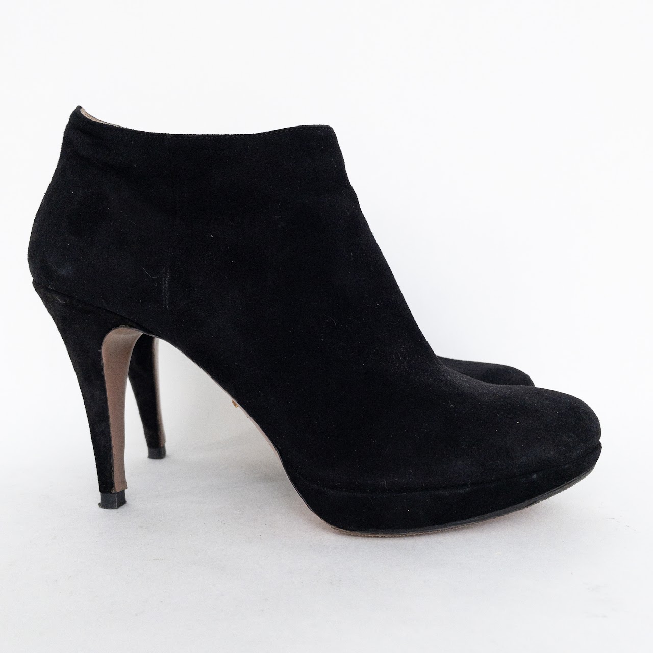 Prada Suede Ankle Boots