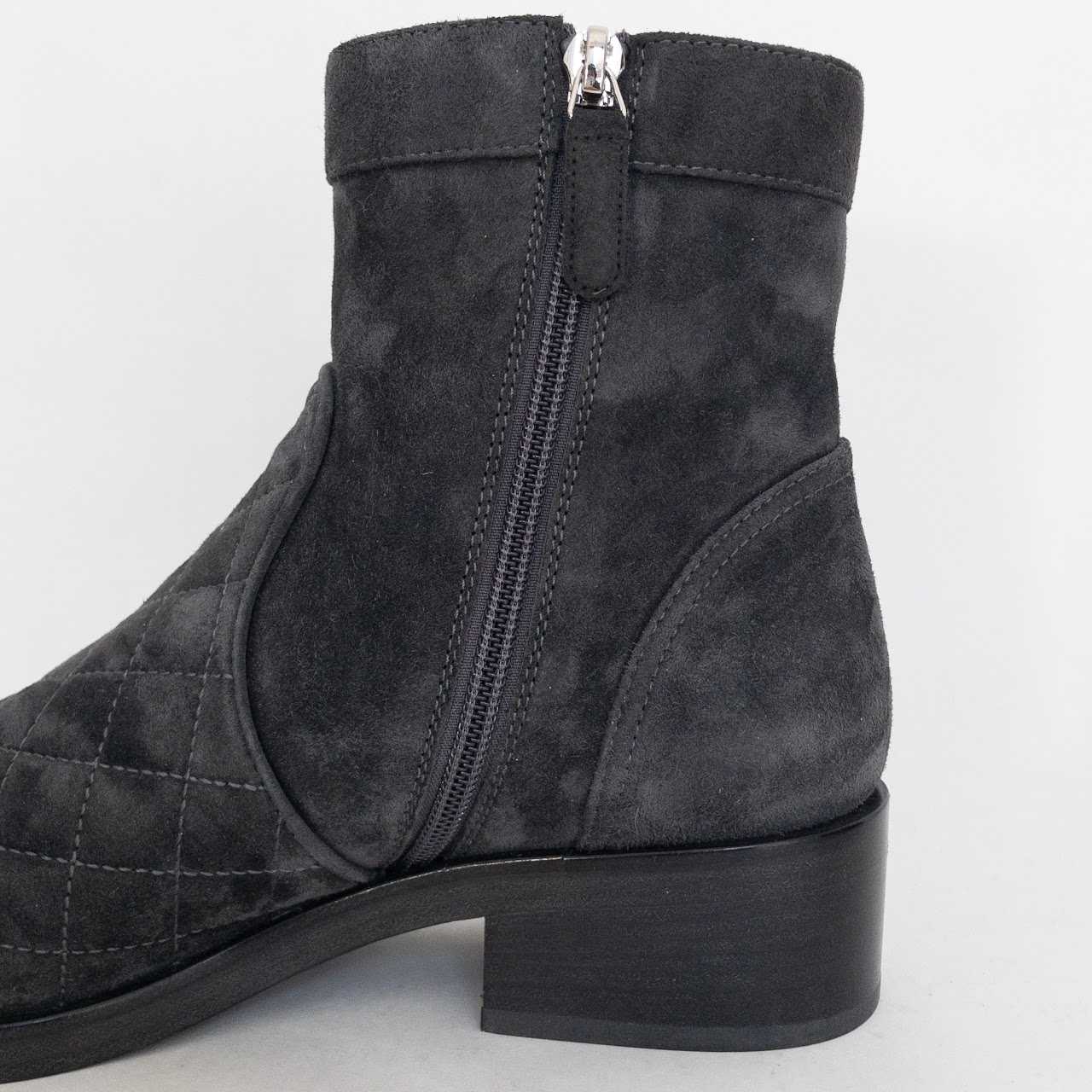 Chanel Cap Toe Qulited Boots