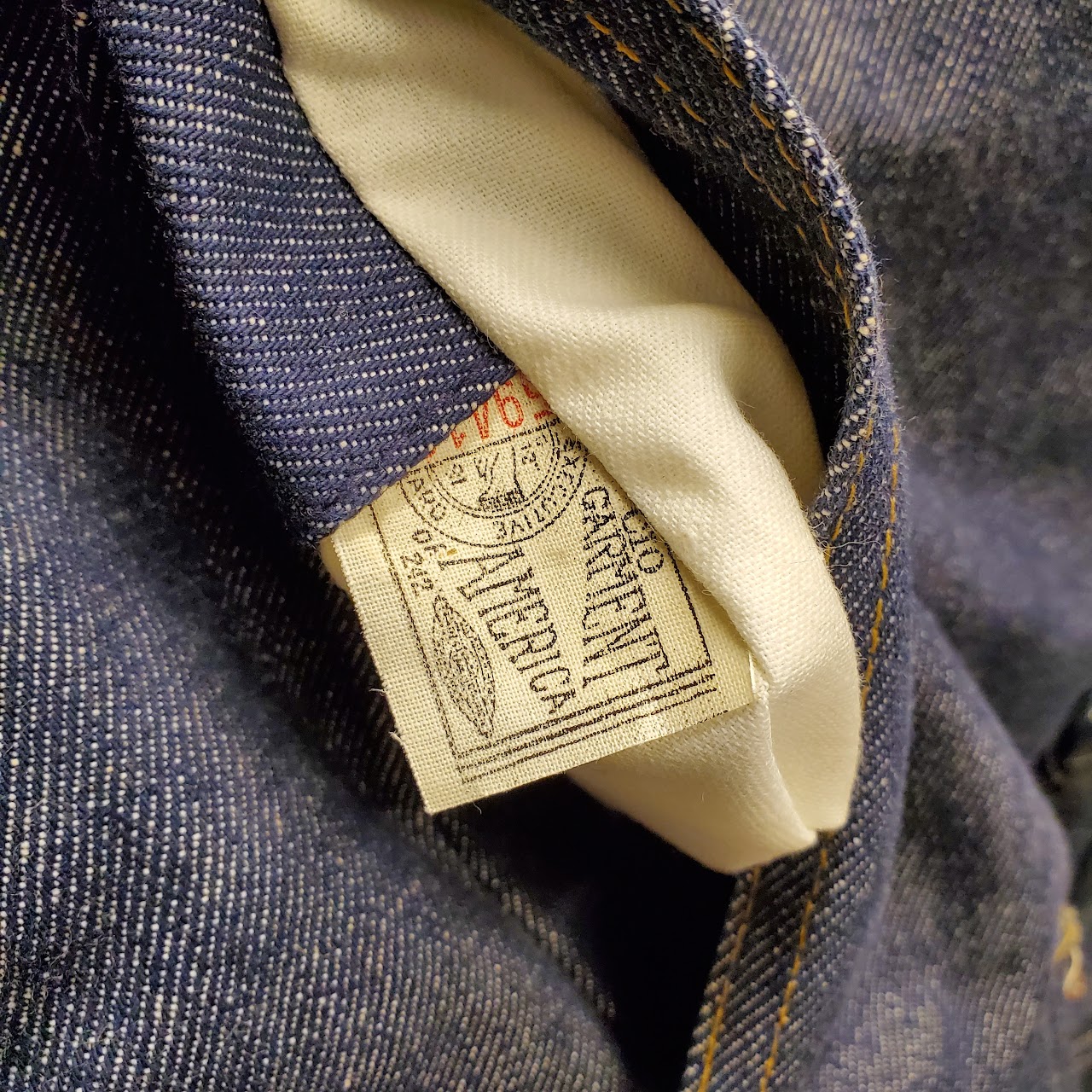 Sears Roebuck Vintage Denim Sherpa Jacket