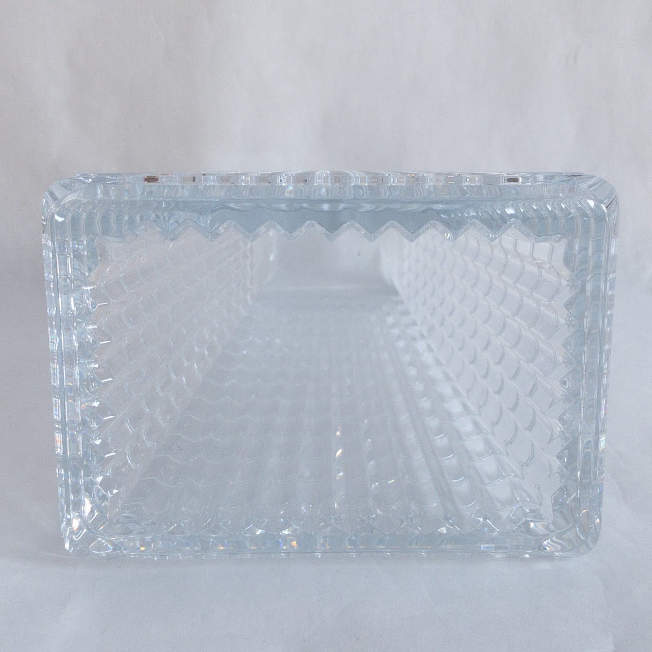 Baccarat Faceted Crystal Vase