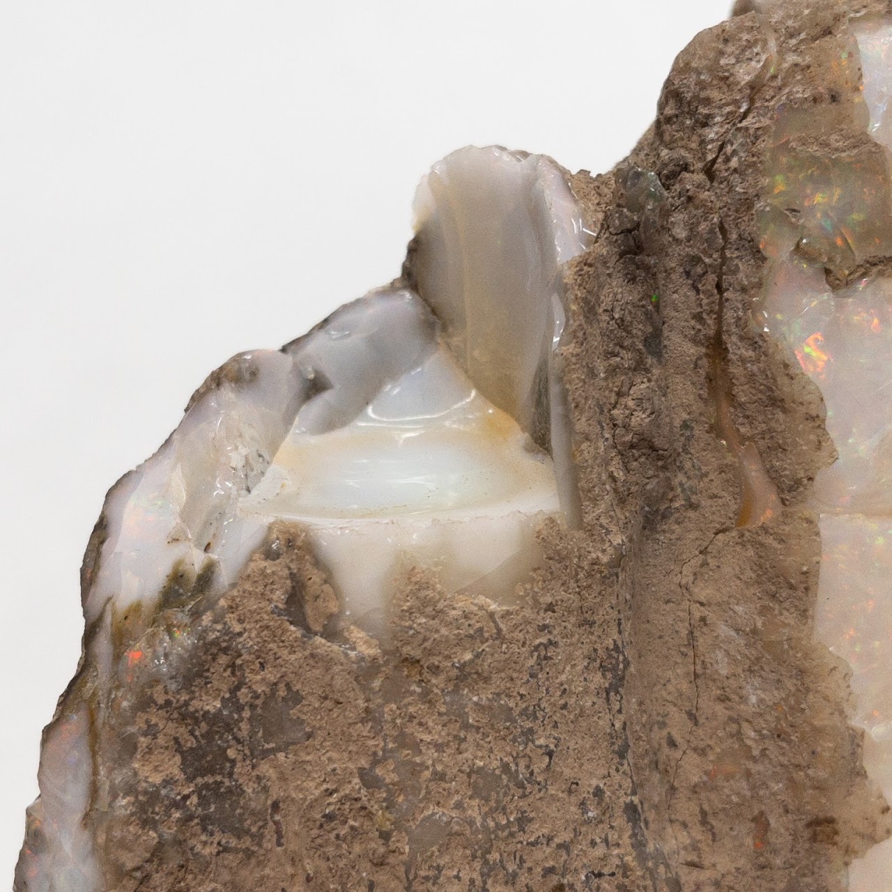 Opal in Stone Specimen