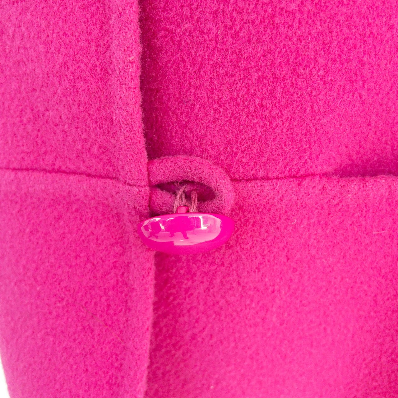 Balenciaga Vintage Pink Wool Coat