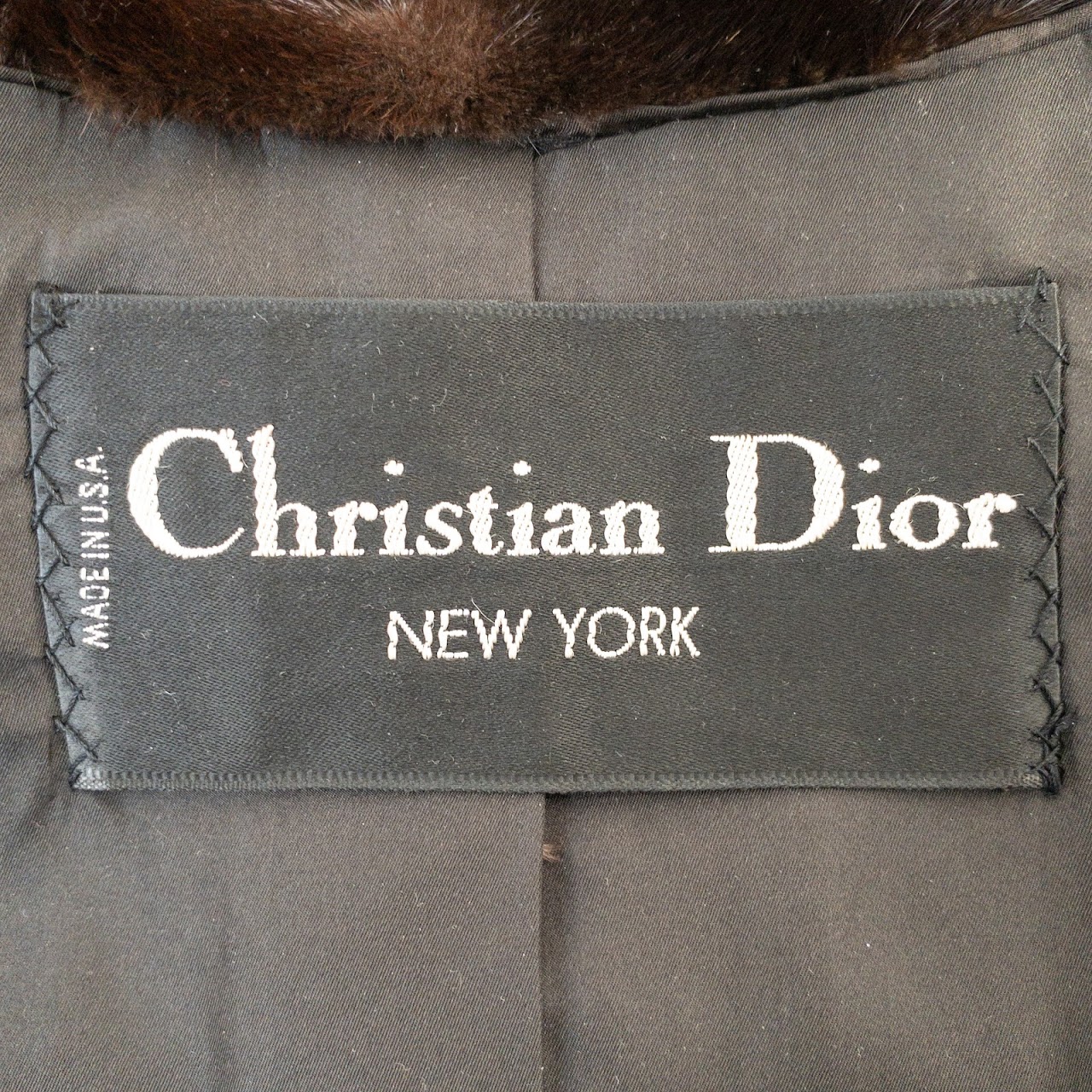 Christian Dior Vintage Fur Jacket