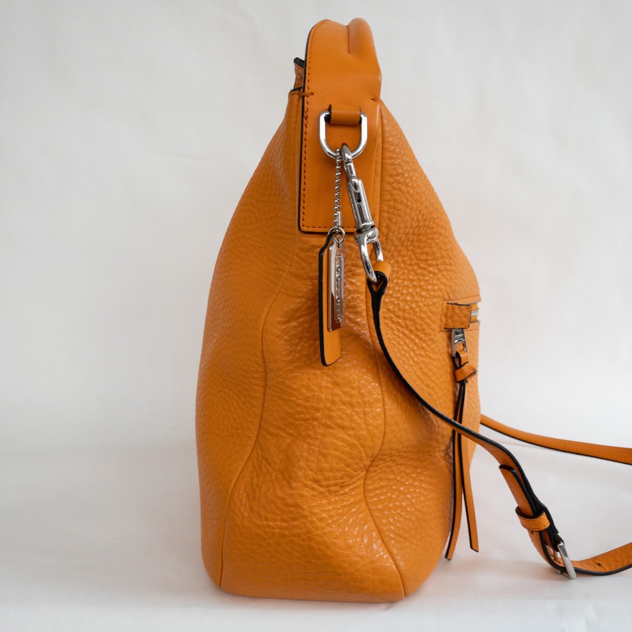 Coach Neon Orange Shoulder Bag