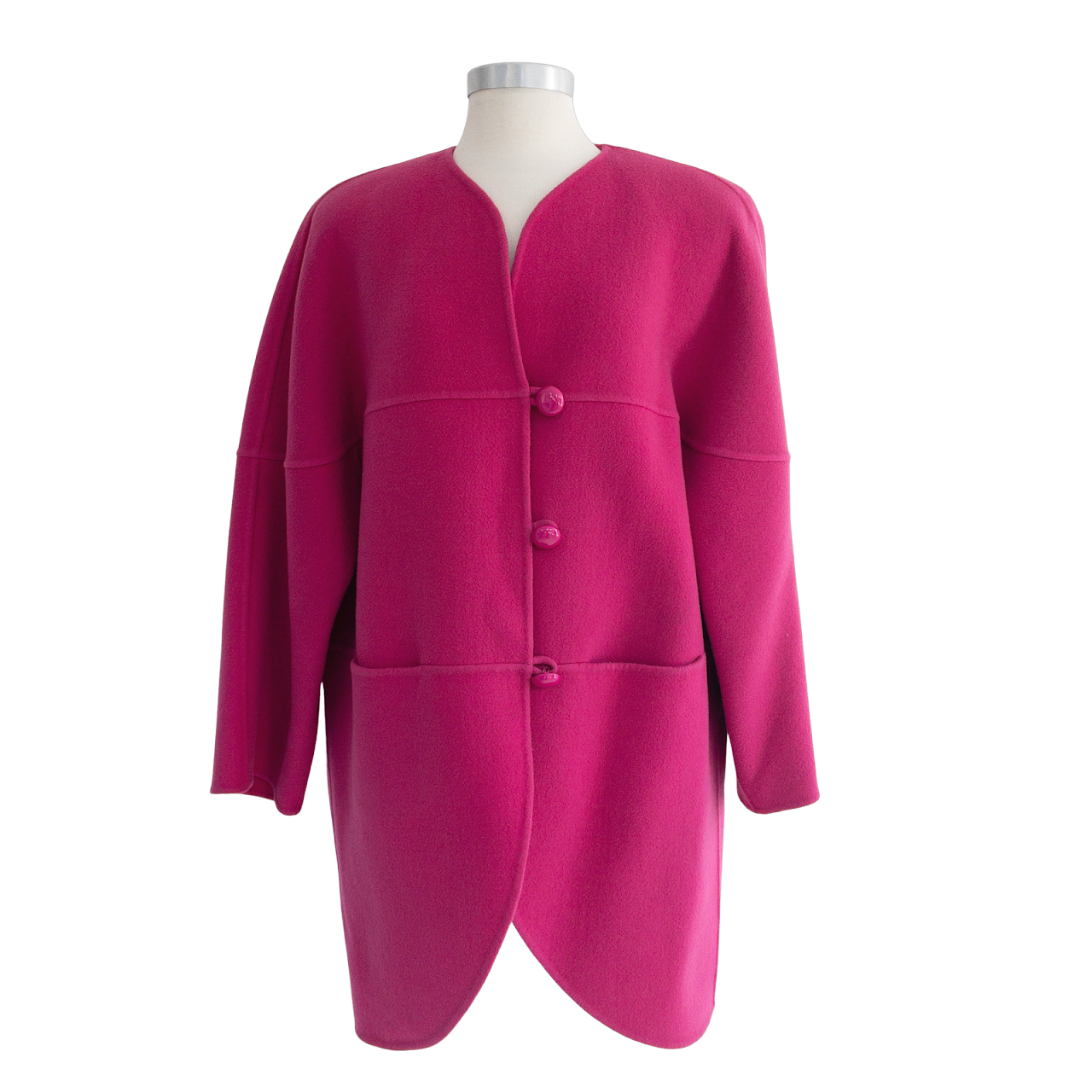 Balenciaga Vintage Pink Wool Coat