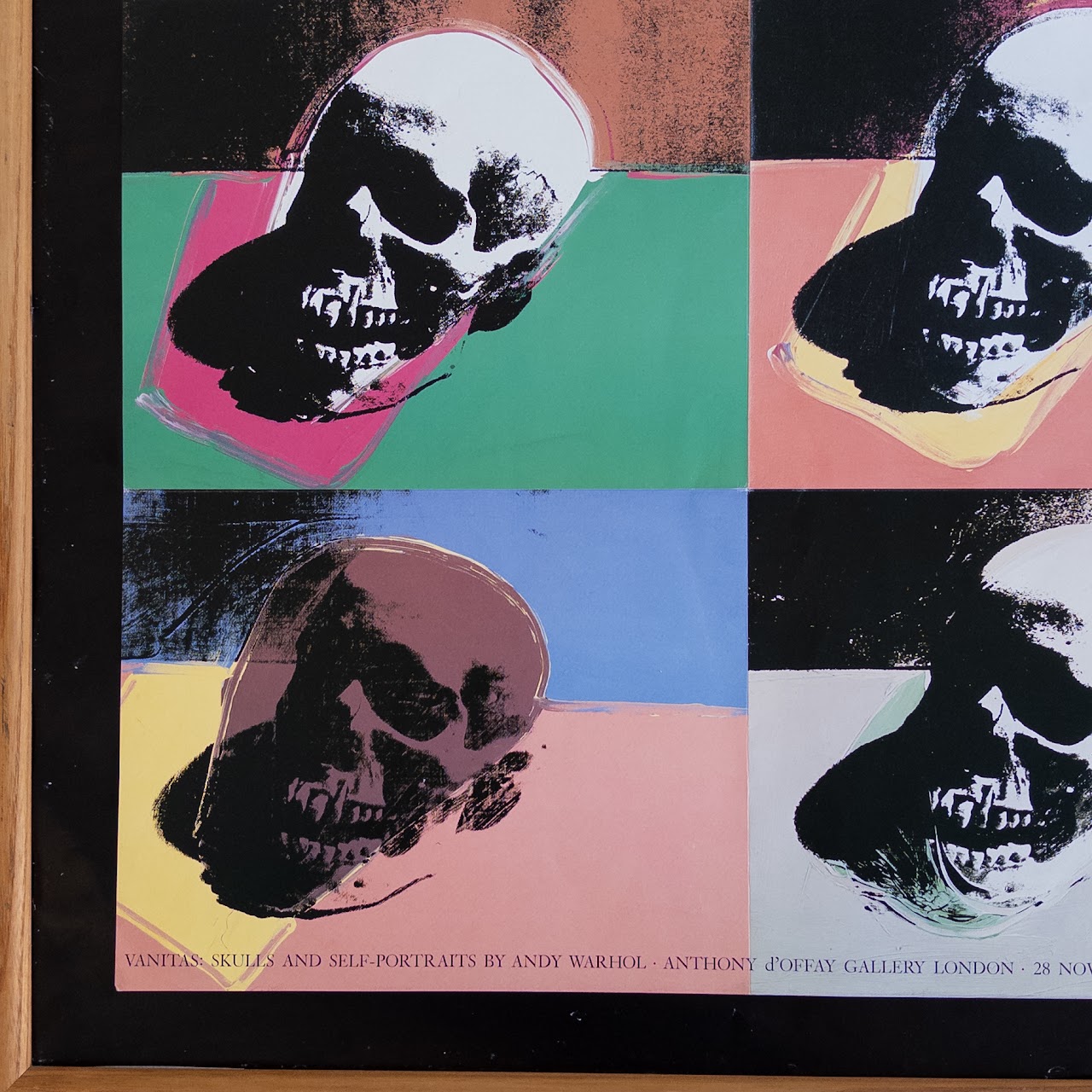 Andy Warhol 1995 Exhibition Offset Lithograph