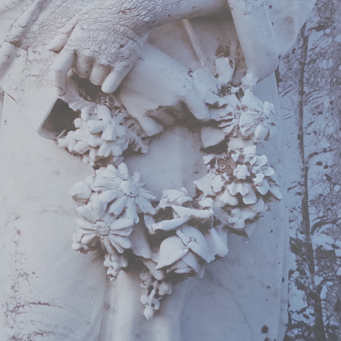 Cemetary Scene Photograph