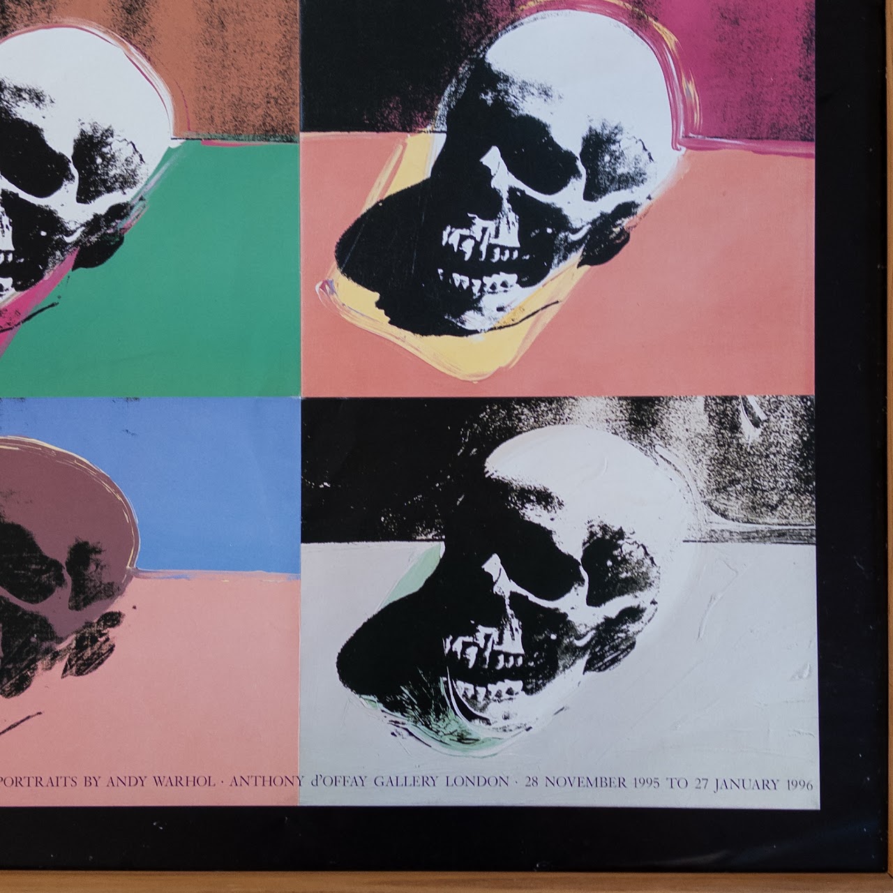 Andy Warhol 1995 Exhibition Offset Lithograph