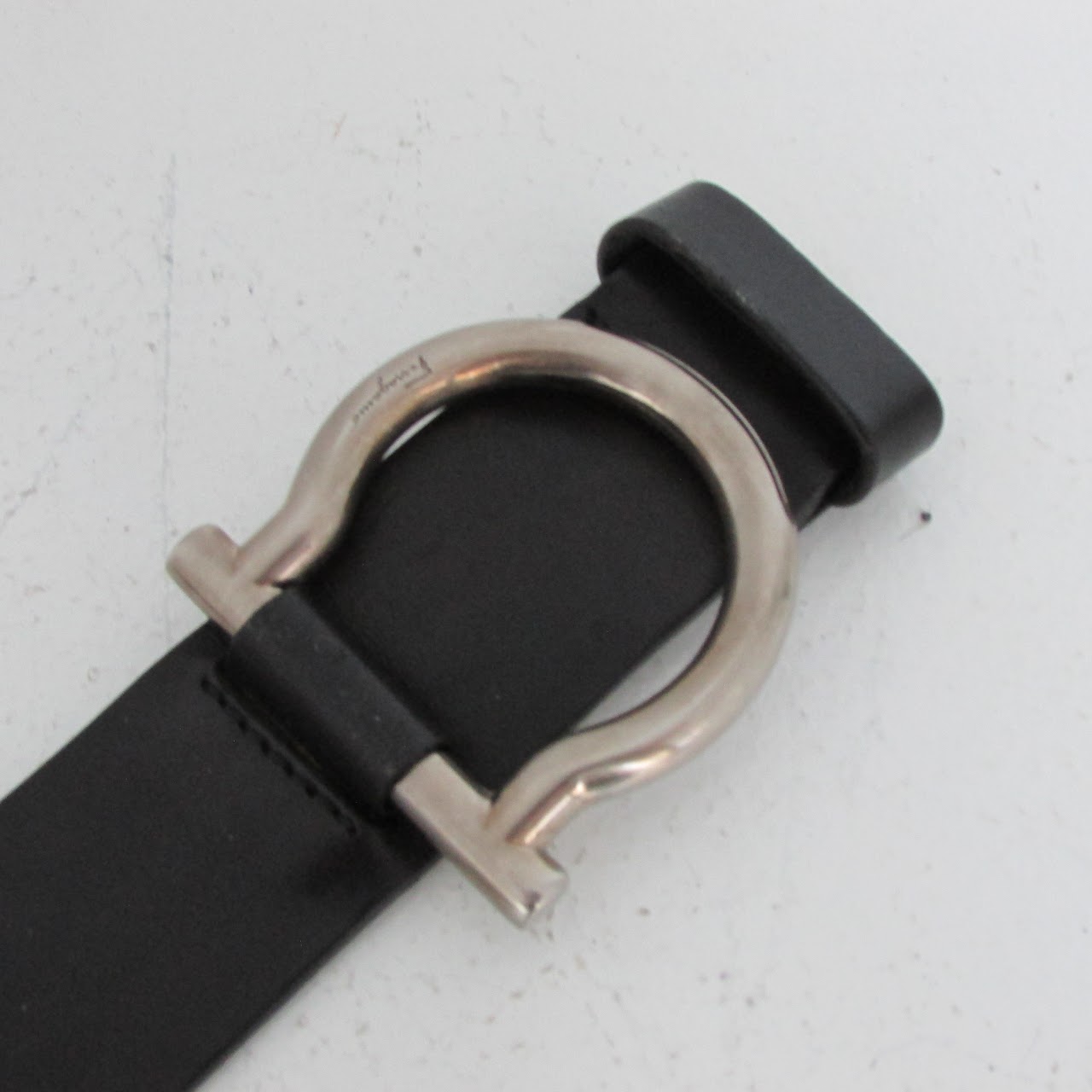 Salvatore Ferragamo Omega Logo Belt