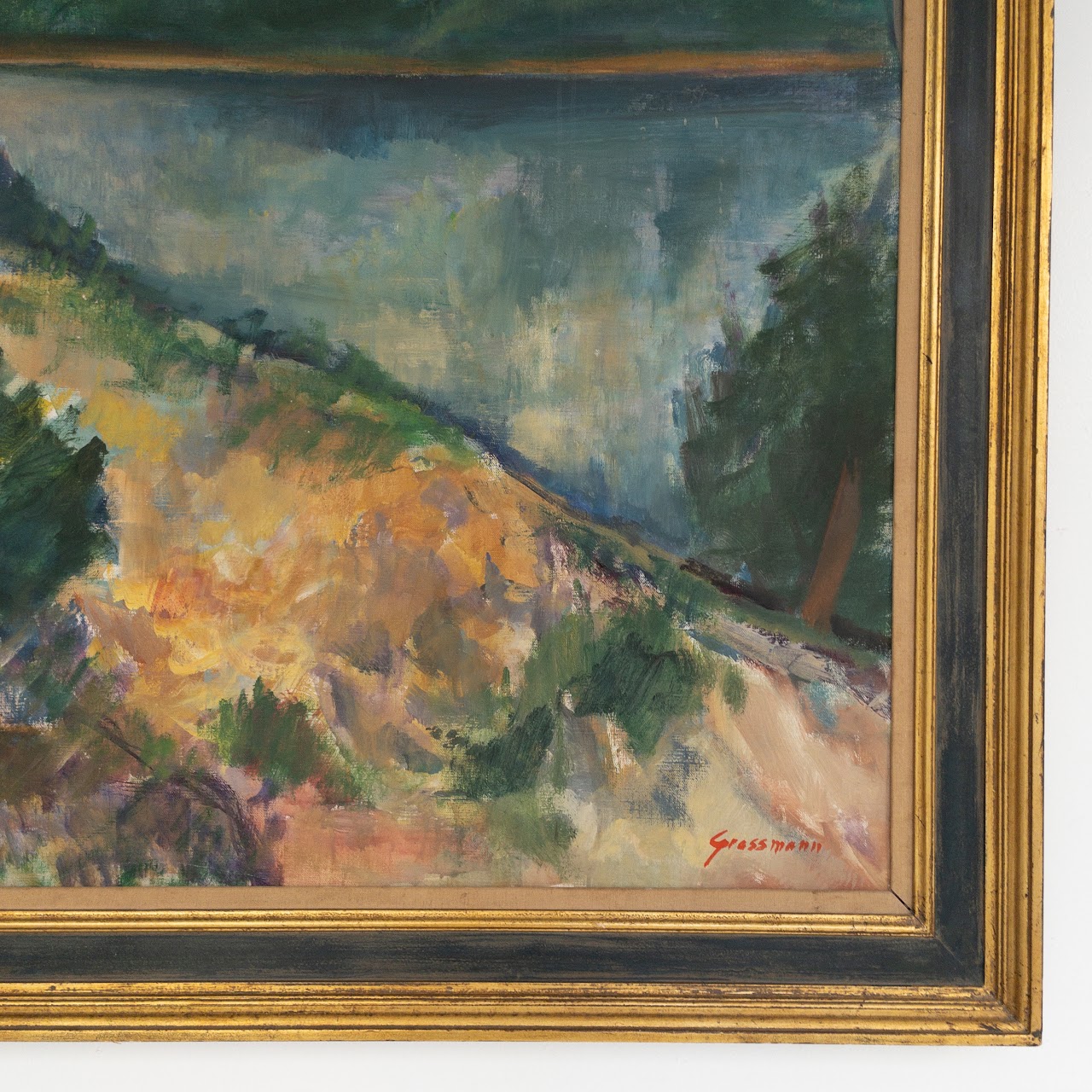 Grossman Signed Landscape Painting