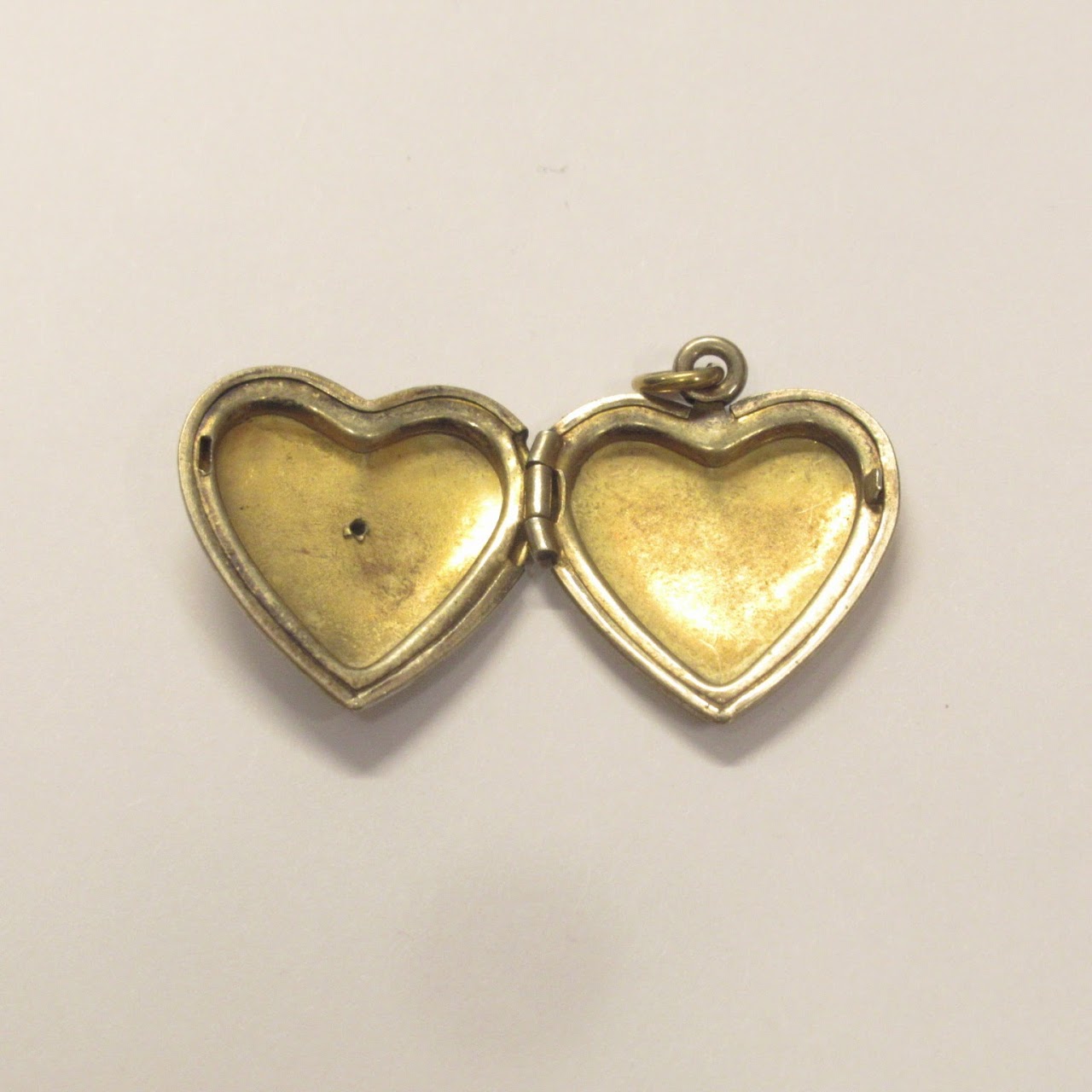 14K Gold Heart Locket