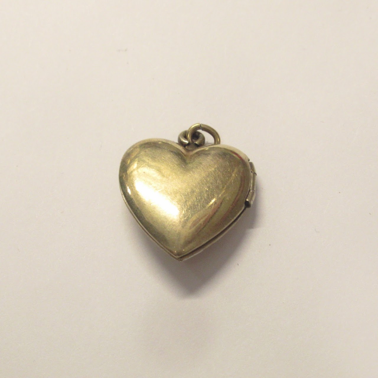 14K Gold Heart Locket