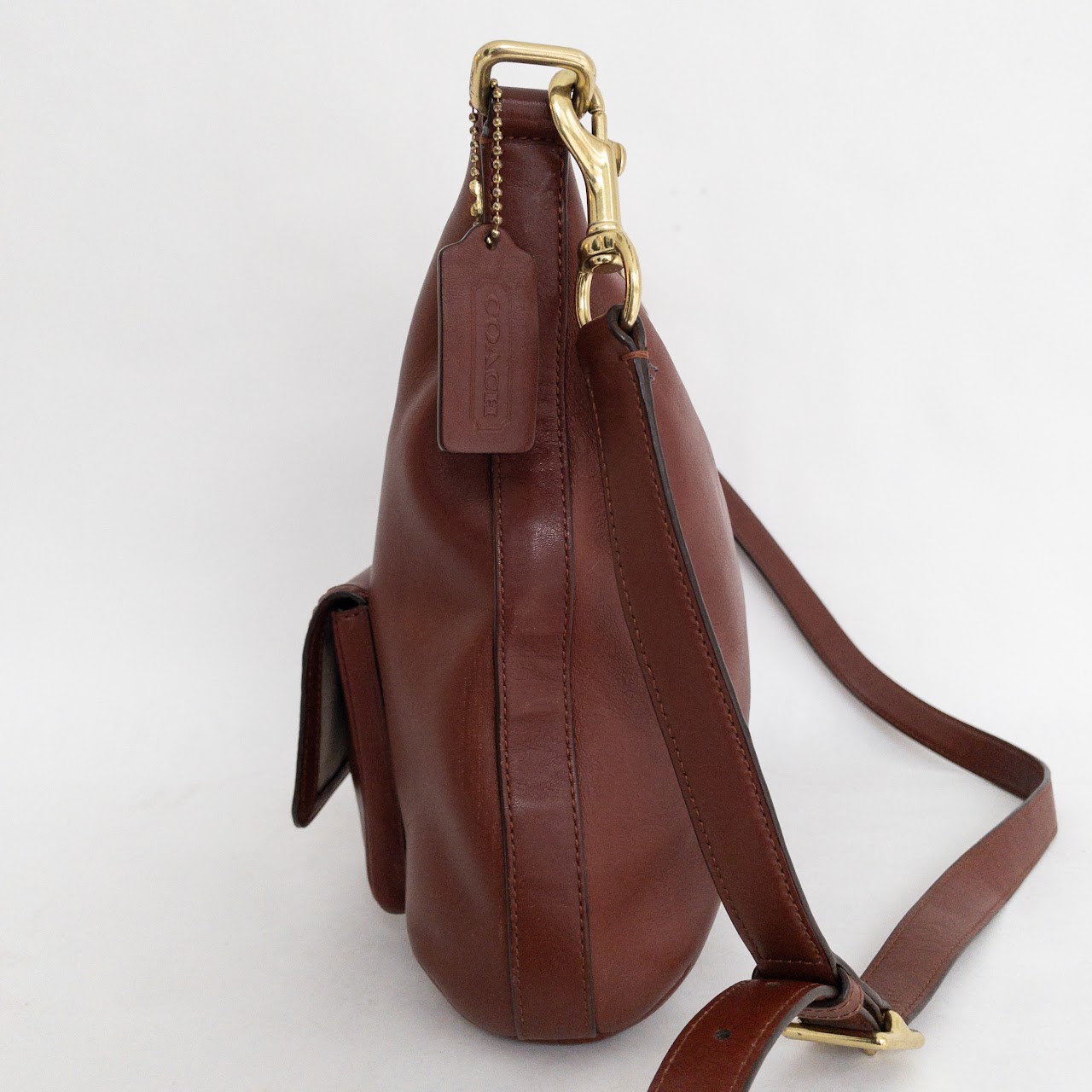 Coach Leather Hobo Bag