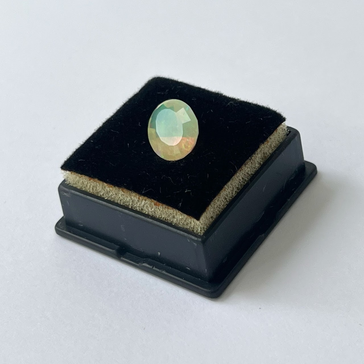 Mexican 4.17 Carat Oval Cut Opal