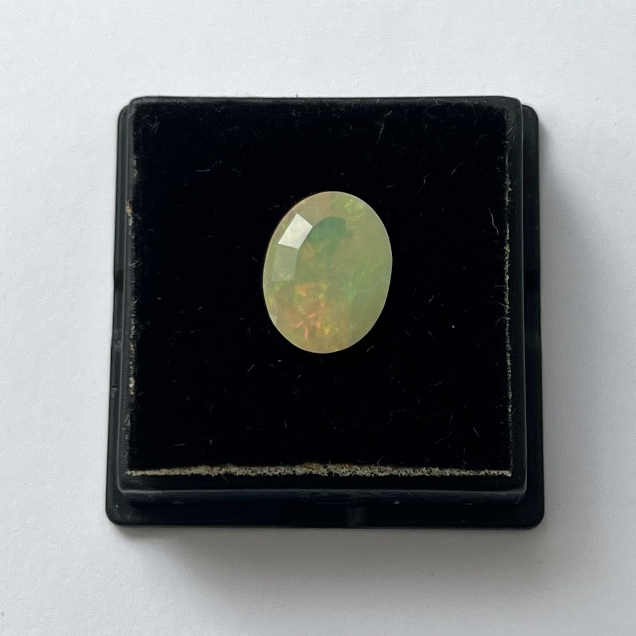 Mexican 4.17 Carat Oval Cut Opal