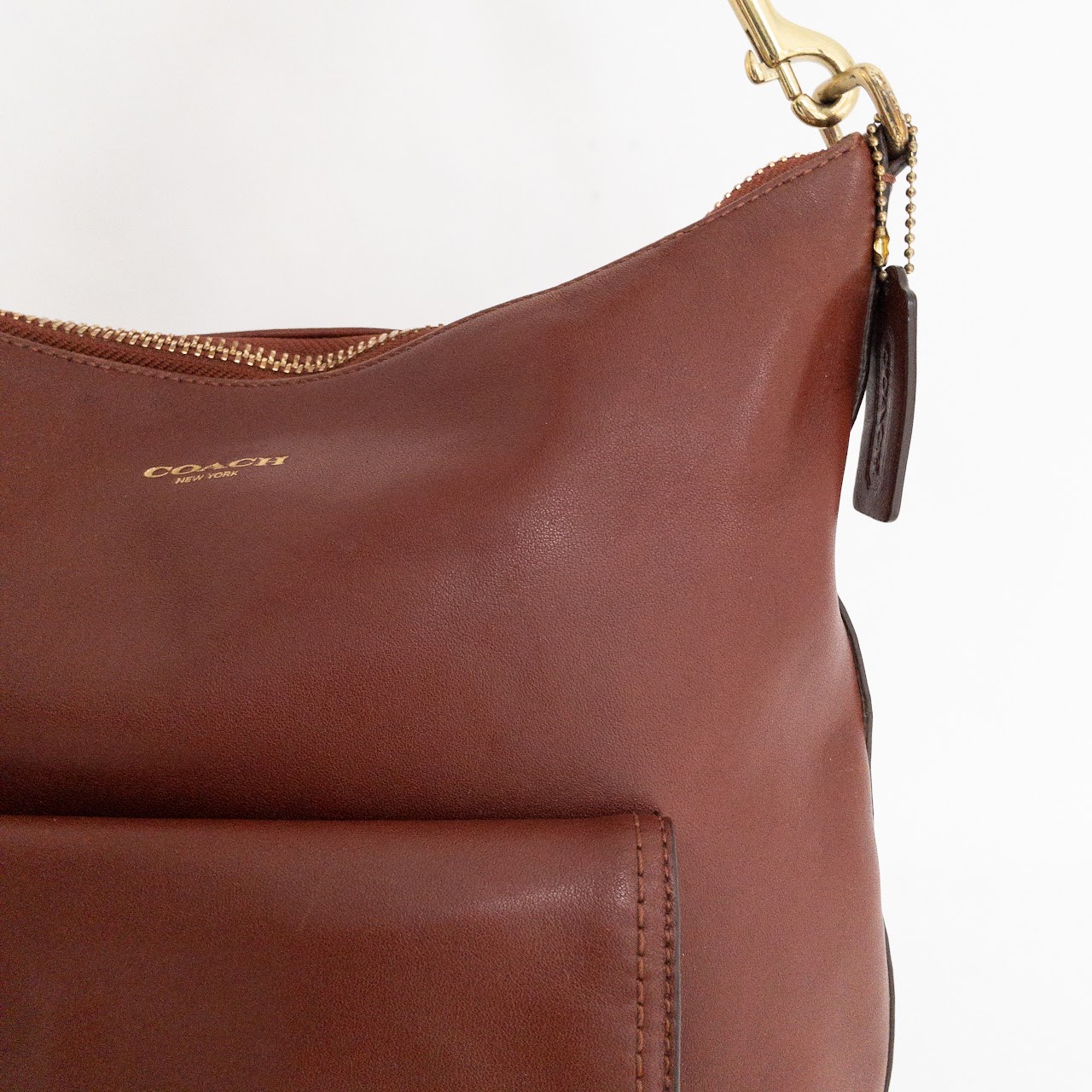 Coach Leather Hobo Bag