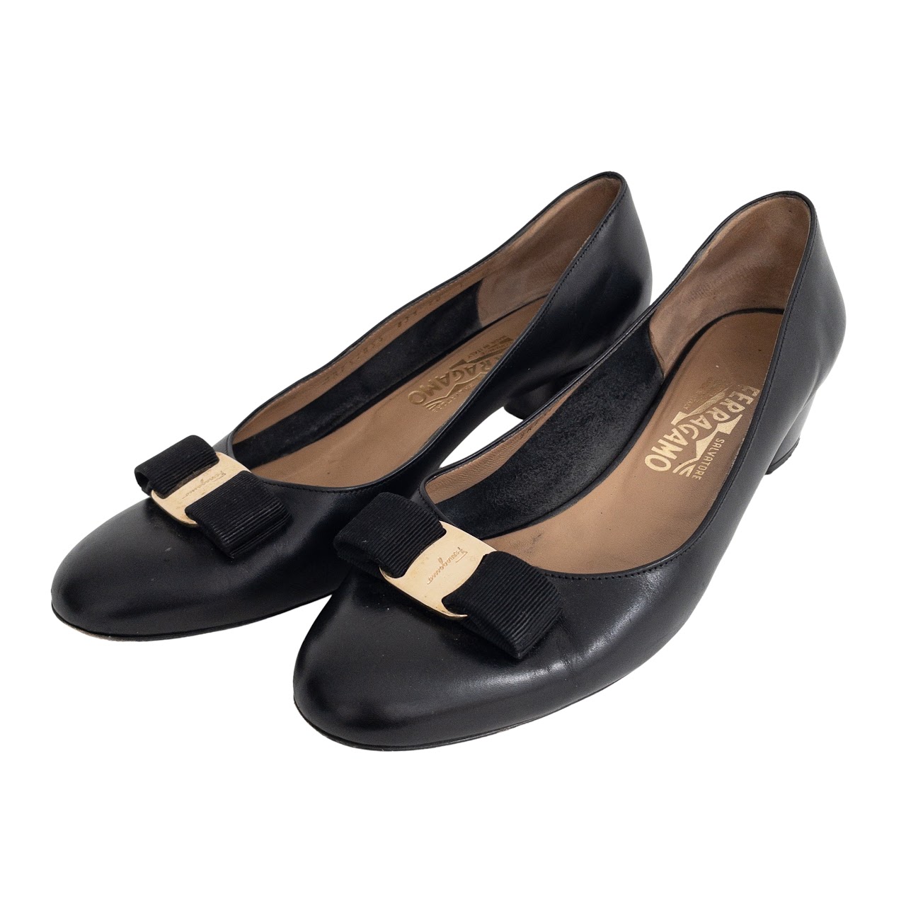 Ferragamo Low Heel Pumps