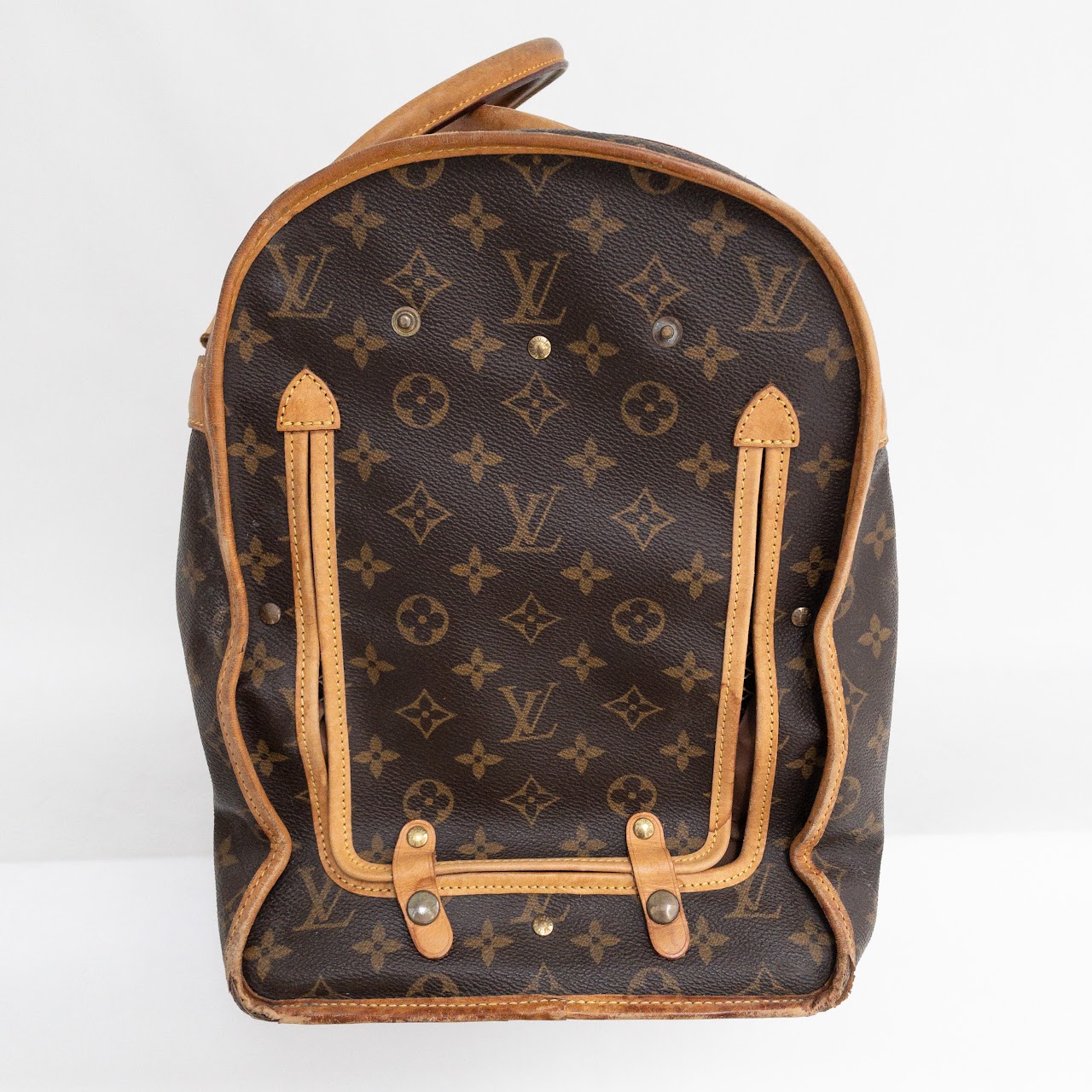 Louis Vuitton Logo Dog Carrier