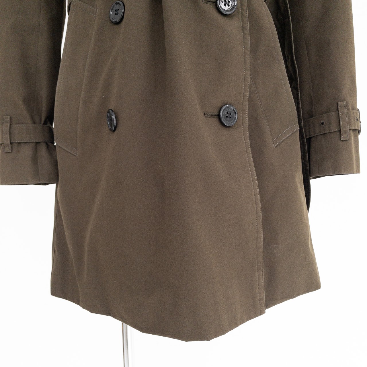 Burberry Mid Length Trench With Lining