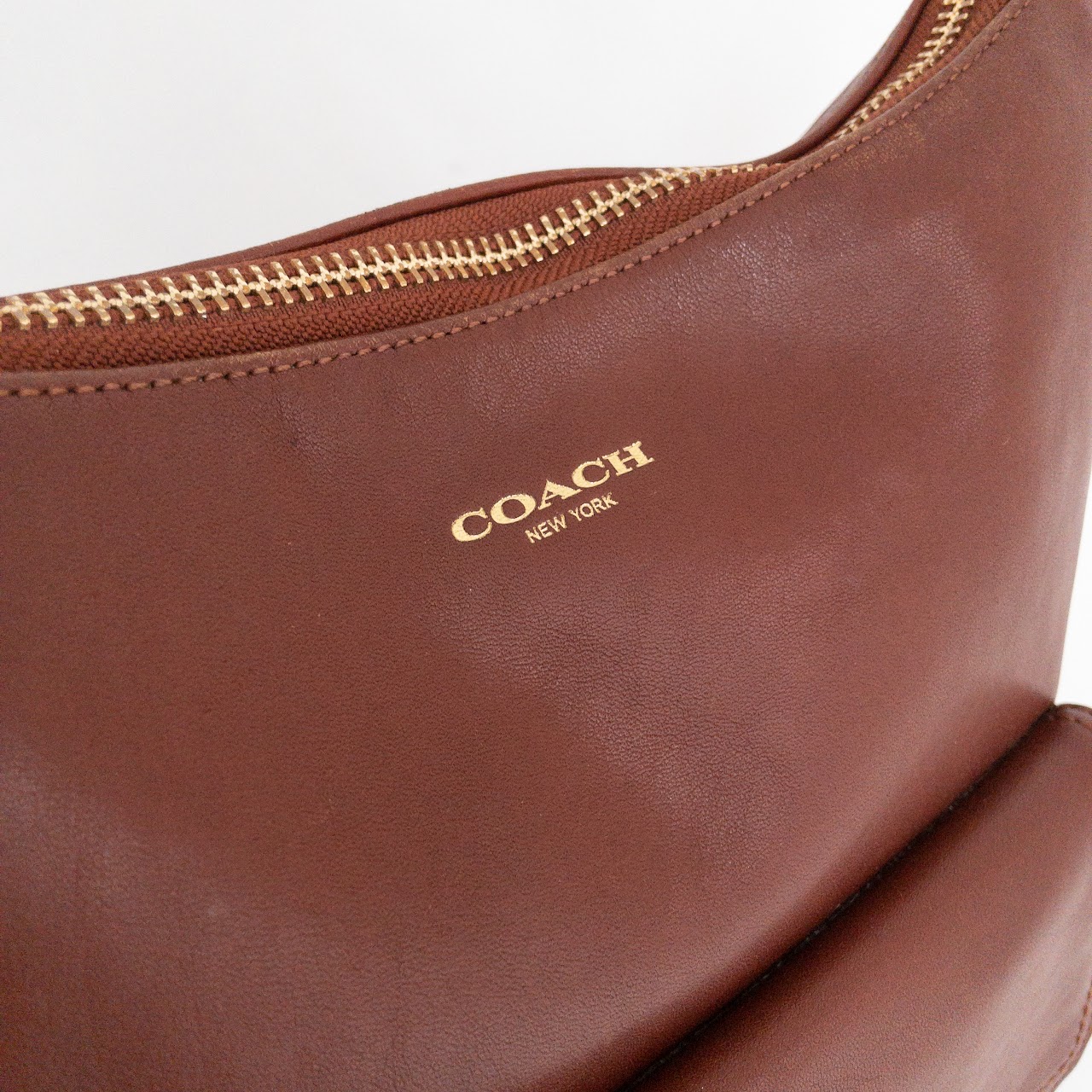 Coach Leather Hobo Bag