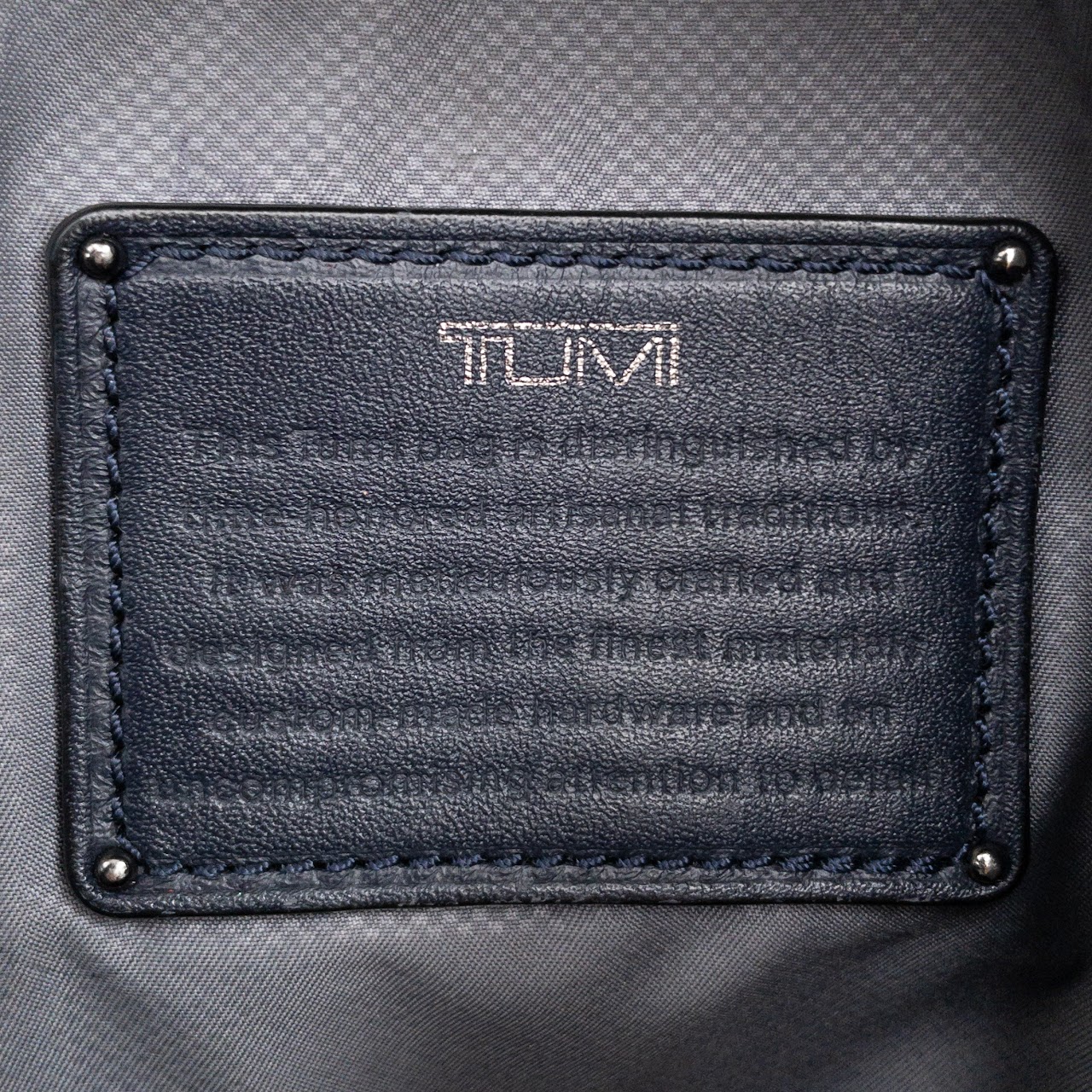 Tumi Nylon Backpack