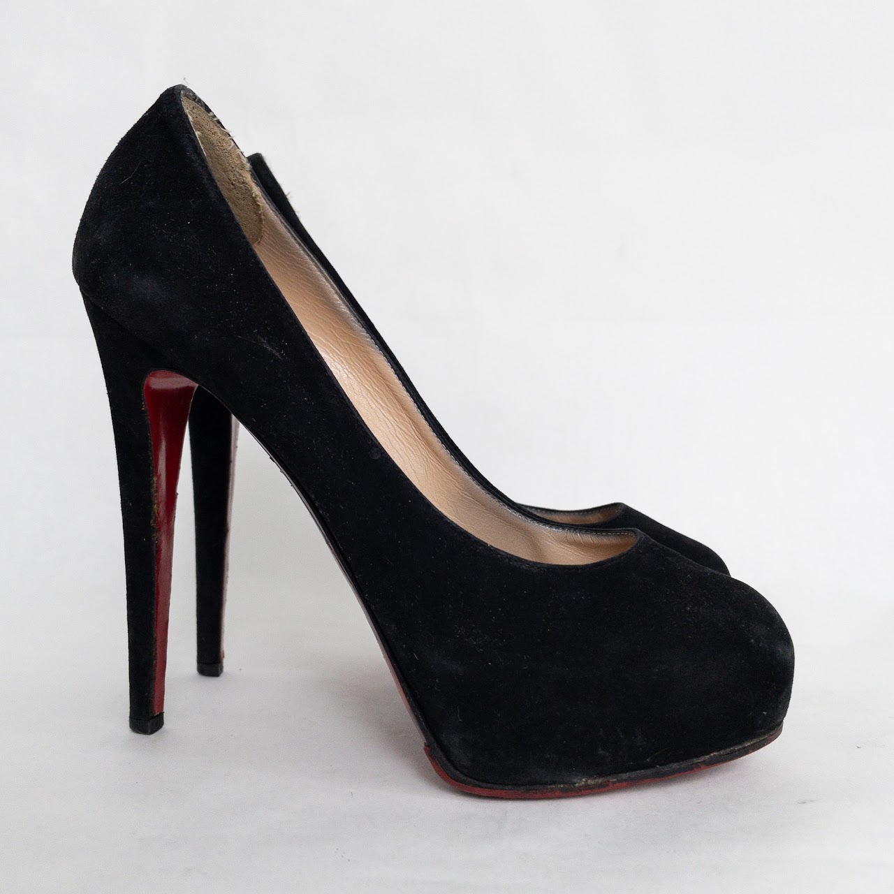 Christian Louboutin Suede Pumps