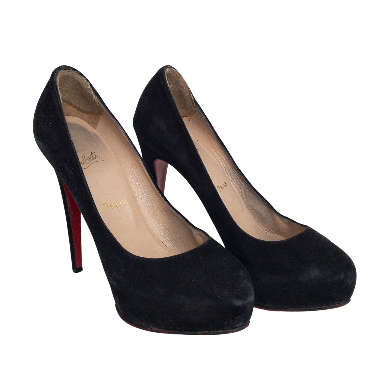 Christian Louboutin Suede Pumps